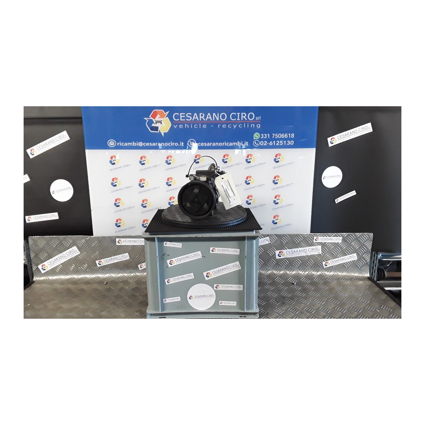 COMPRESSORE A/C 006 RENAULT CLIO 2A SERIE (04/98-04/01) E7JC6 7700875357