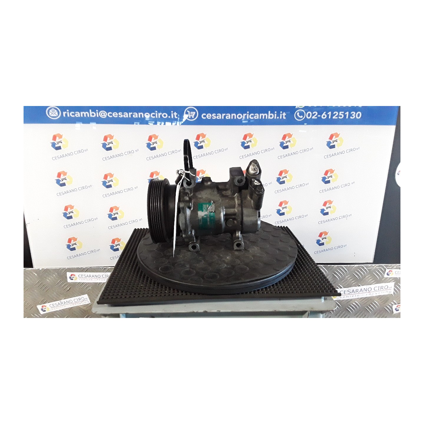 COMPRESSORE A/C 006 RENAULT CLIO 2A SERIE (04/98-04/01) E7JC6 7700875357
