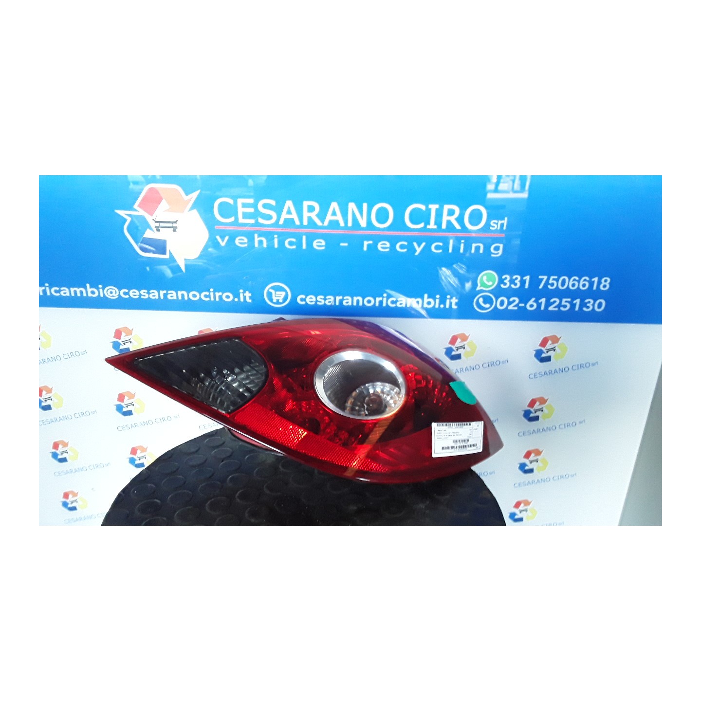 FANALE POST. DX. 167 OPEL CORSA (S07) (07/06-02/11) Z12XEP 93189091
