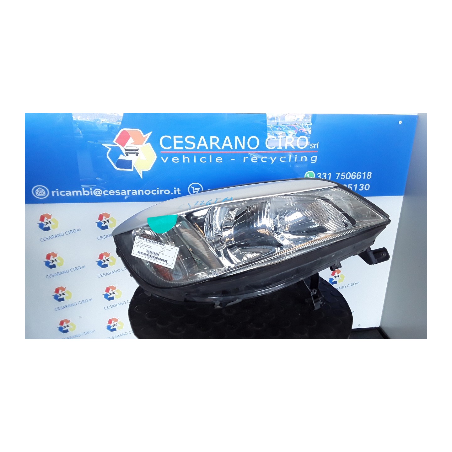 PROIETTORE DX. 178 OPEL ZAFIRA (T98) (03/99-12/05) Y22DTR 9118792