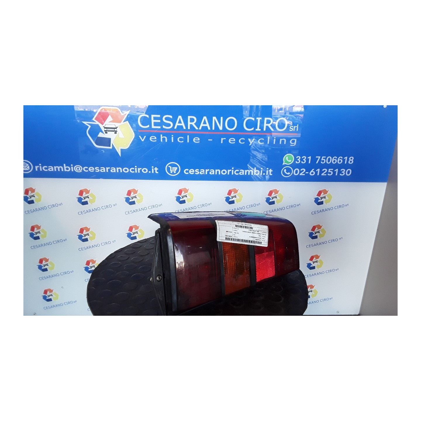 FANALE POST. (COMPL.) OLSA SX. 236 FIAT PANDA 1A SERIE (03/92-03/04) 187A1000 7572826