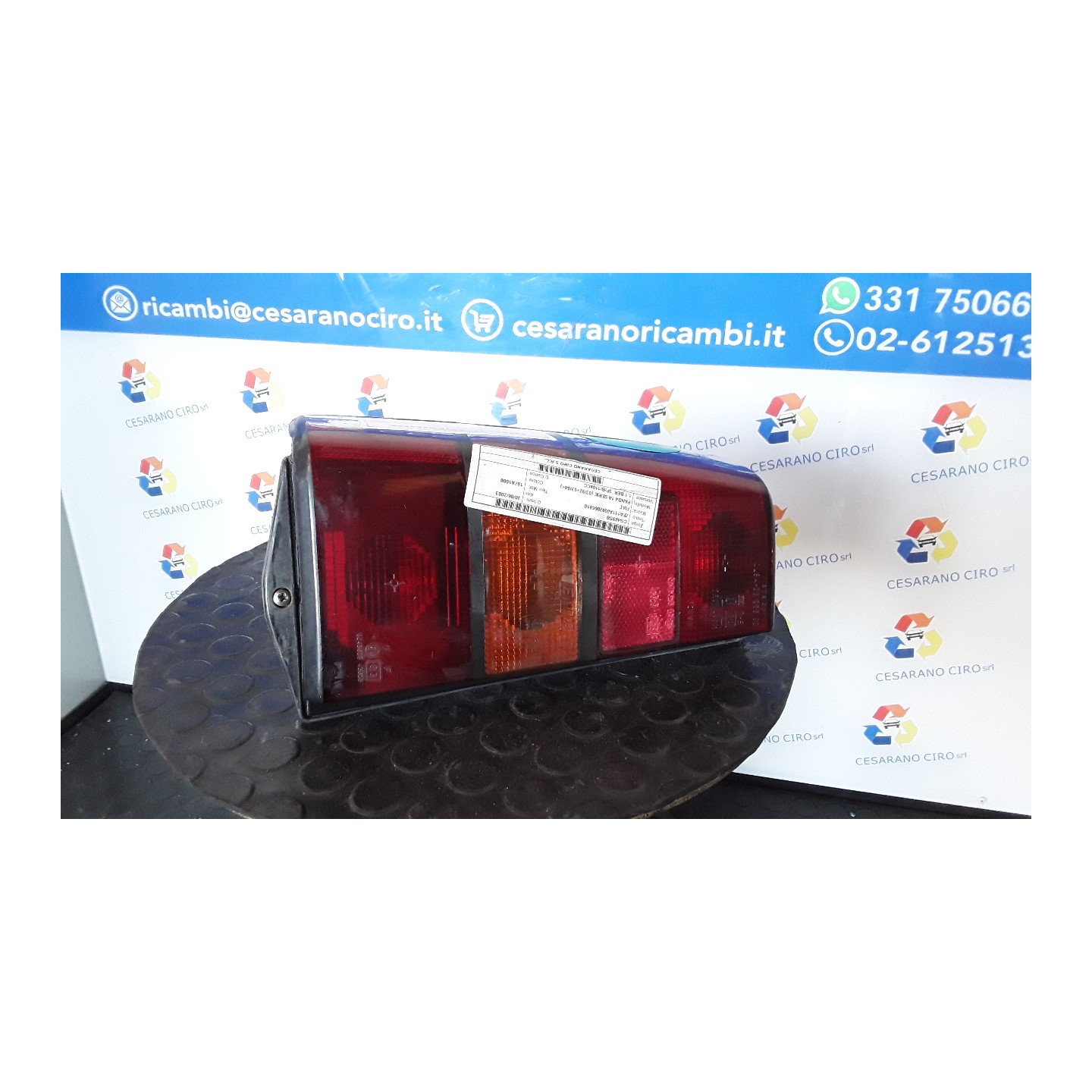 FANALE POST. (COMPL.) OLSA SX. 236 FIAT PANDA 1A SERIE (03/92-03/04) 187A1000 7572826