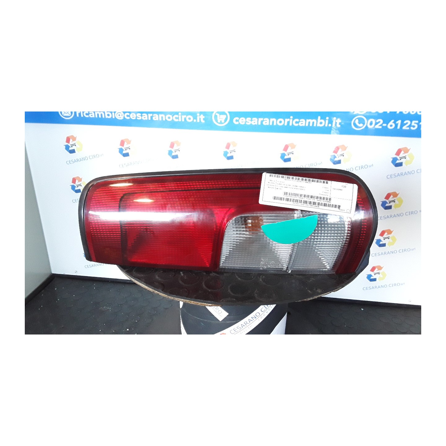 TRASPARENTE FANALE POST. DX. 257 SUZUKI IGNIS 1A SERIE (10/00-10/03) M13A 3565074G50000
