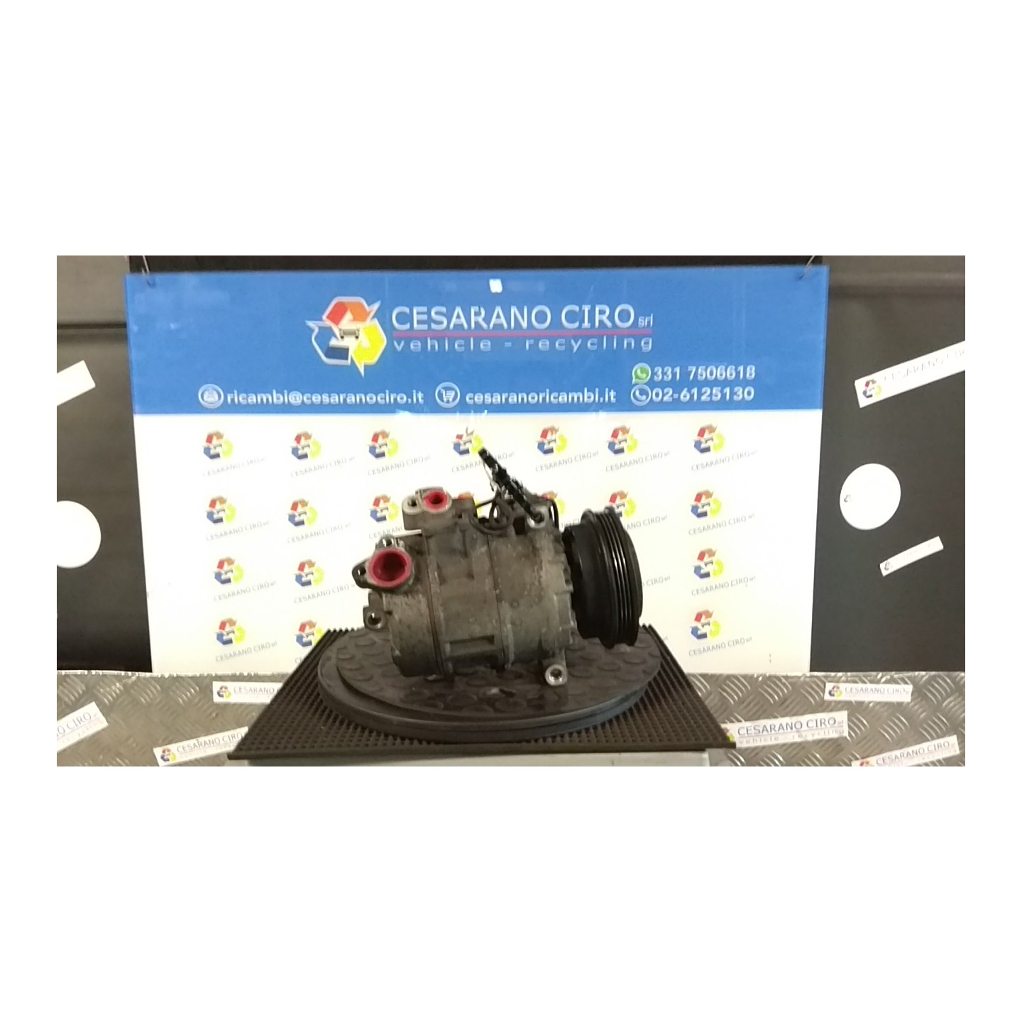 COMPRESSORE A/C ROTAZ 267 VOLKSWAGEN PASSAT (3B) (10/00-03/06) AVB 8D0260805RX