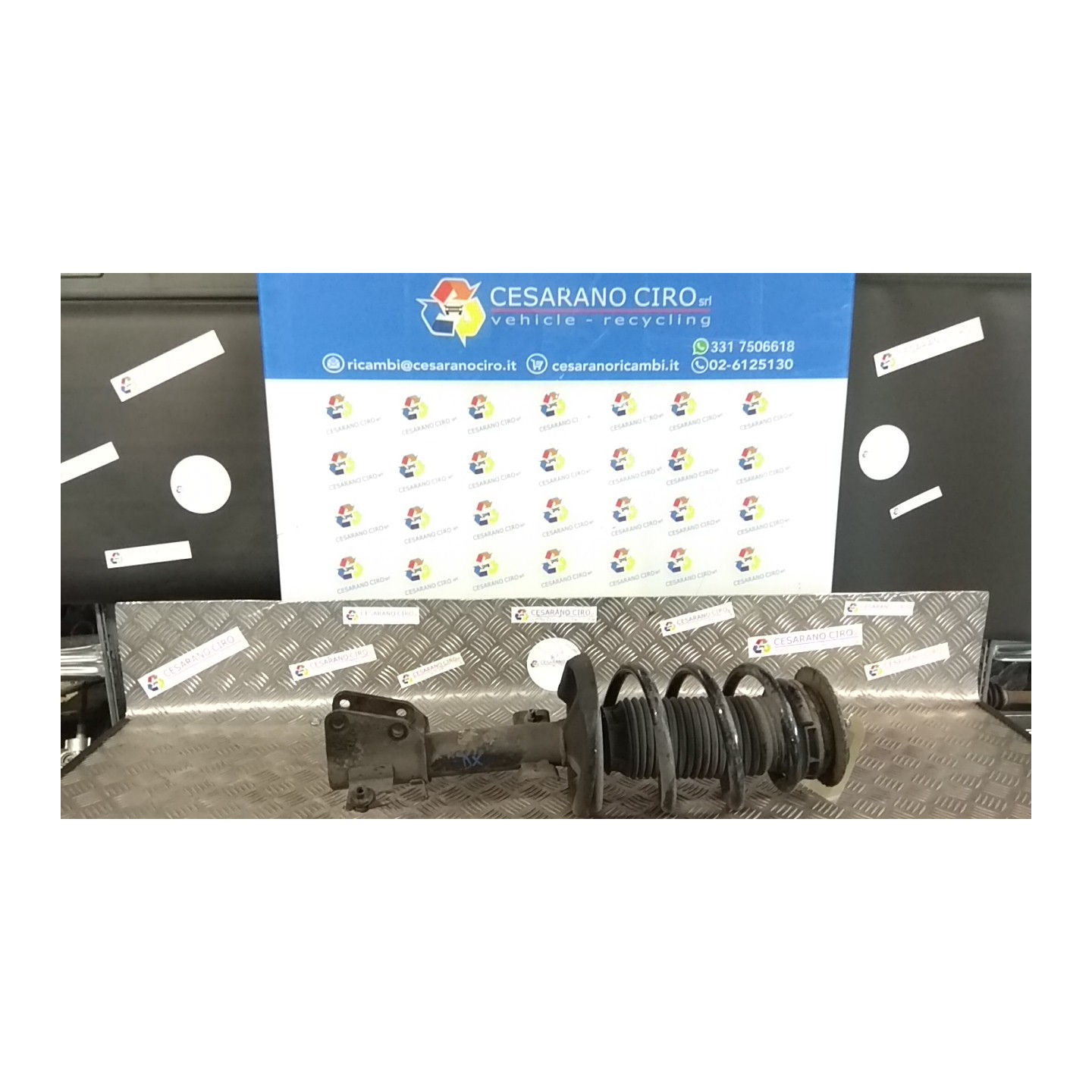 AMMORTIZZATORE ANT. DX. 287 OPEL MOVANO (X70) (10/06-06/10) G9UA6 93192155