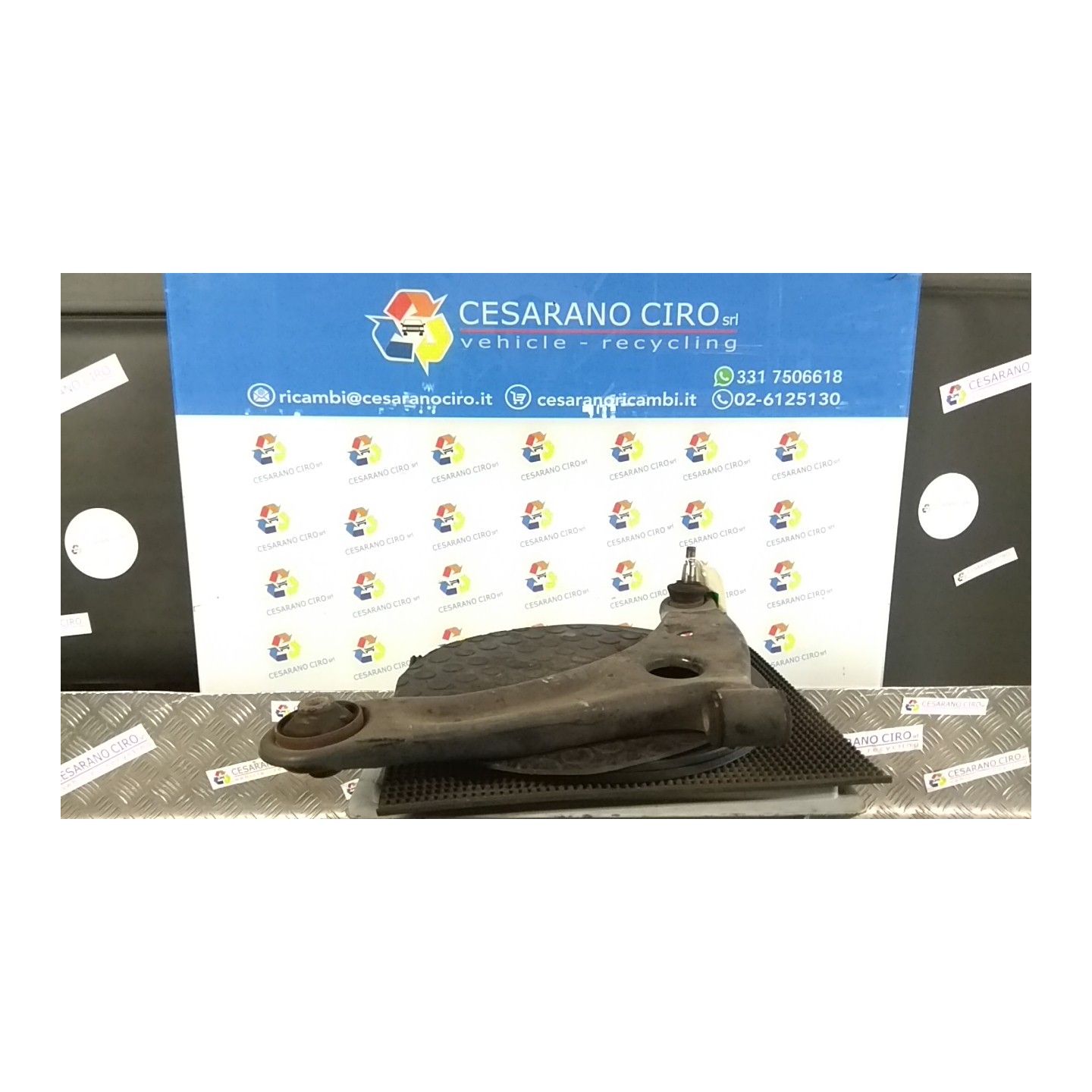 BRACCIO OSCILLANTE SOSP. ANT. SX. 340 SMART FORFOUR (W454) (01/04-10/07) 639939 A4543300707