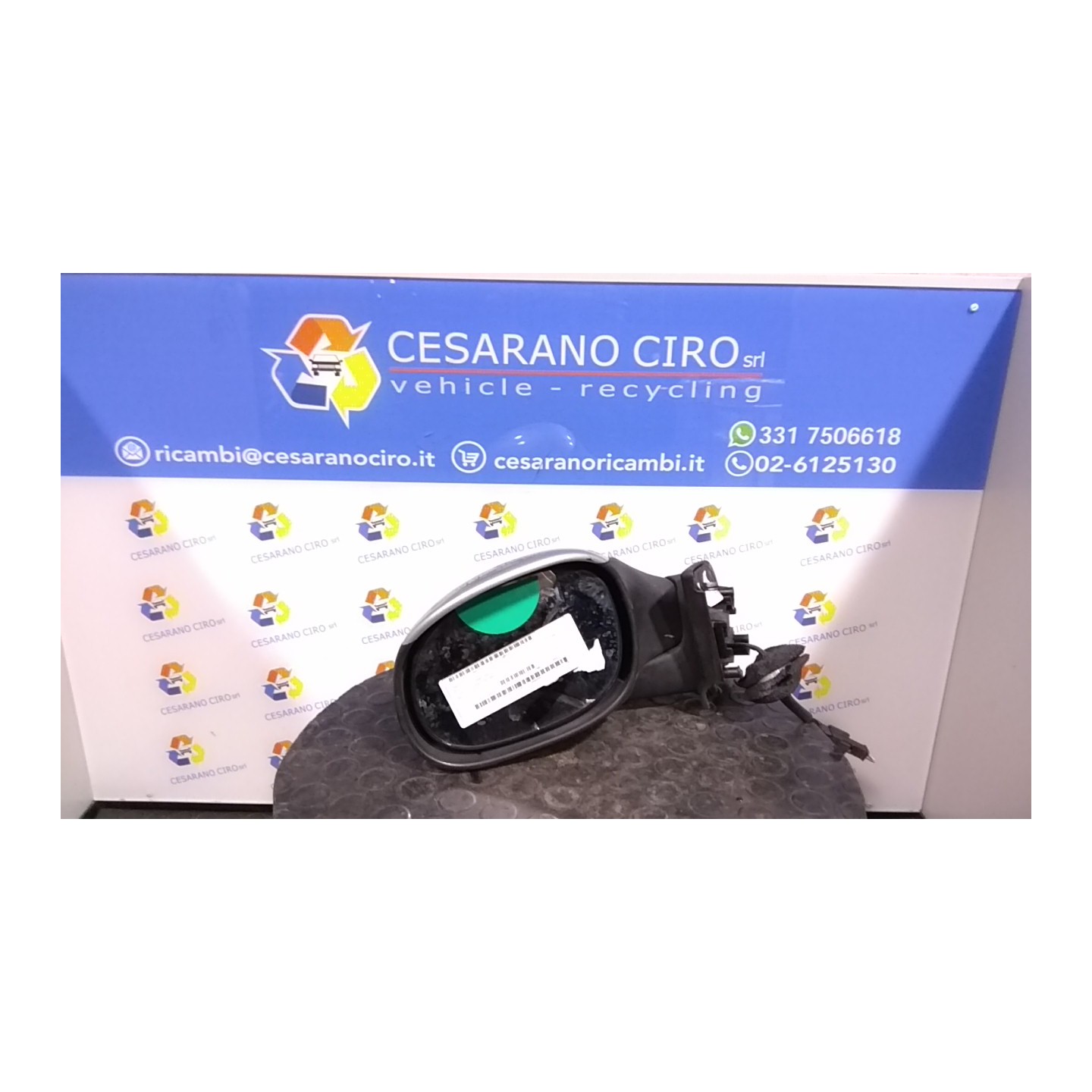 RETROVISORE EST. REGOLAZ. ELETTR. TERMICO SX. 432 CITROEN C3 PLURIEL (05/03-11/10) KFV 8149RV