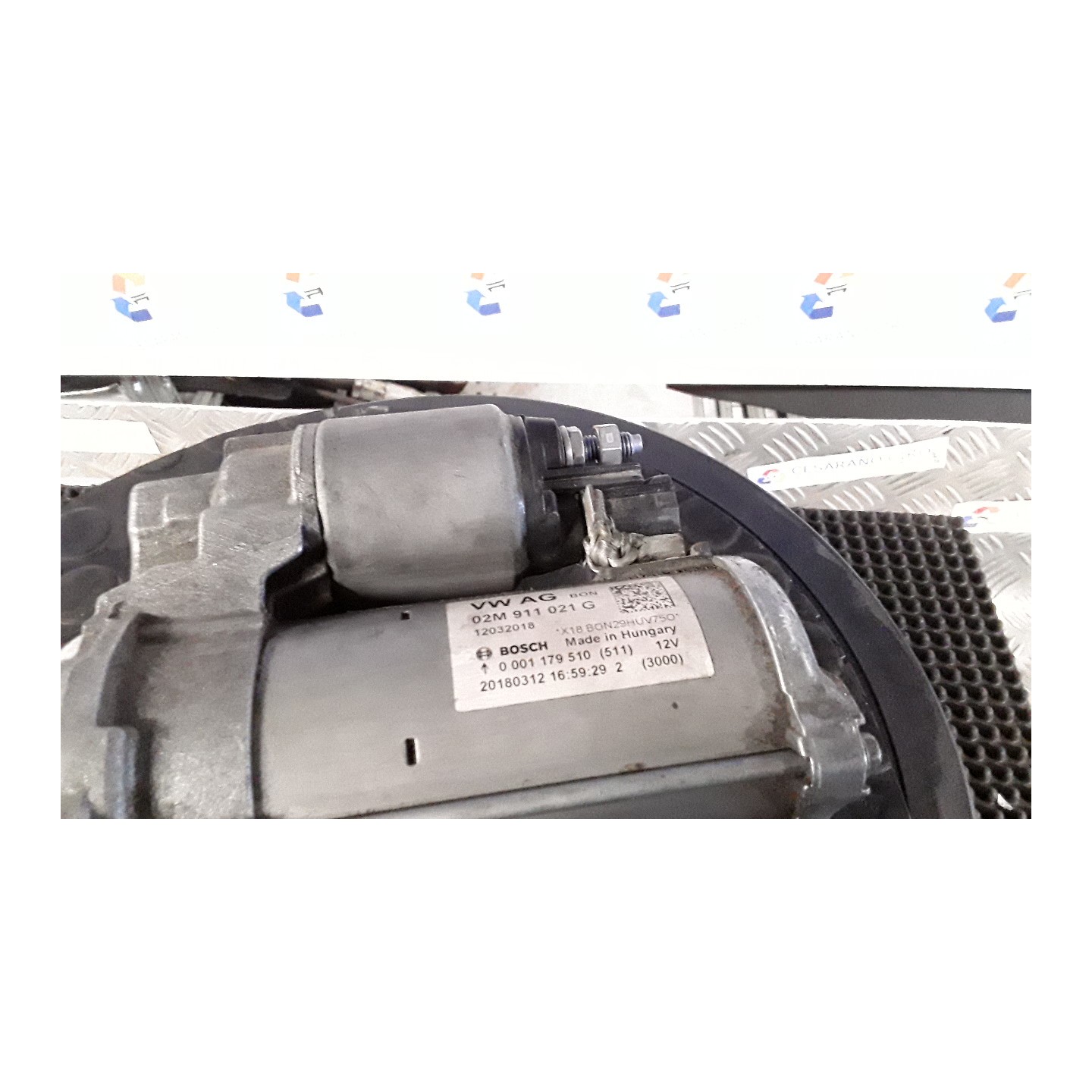MOTORINO AVVIAMENTO 1,1KW BOSCH ROTAZ. 041 SKODA FABIA (NJ) (07/18-) CHYE 02M911021HX
