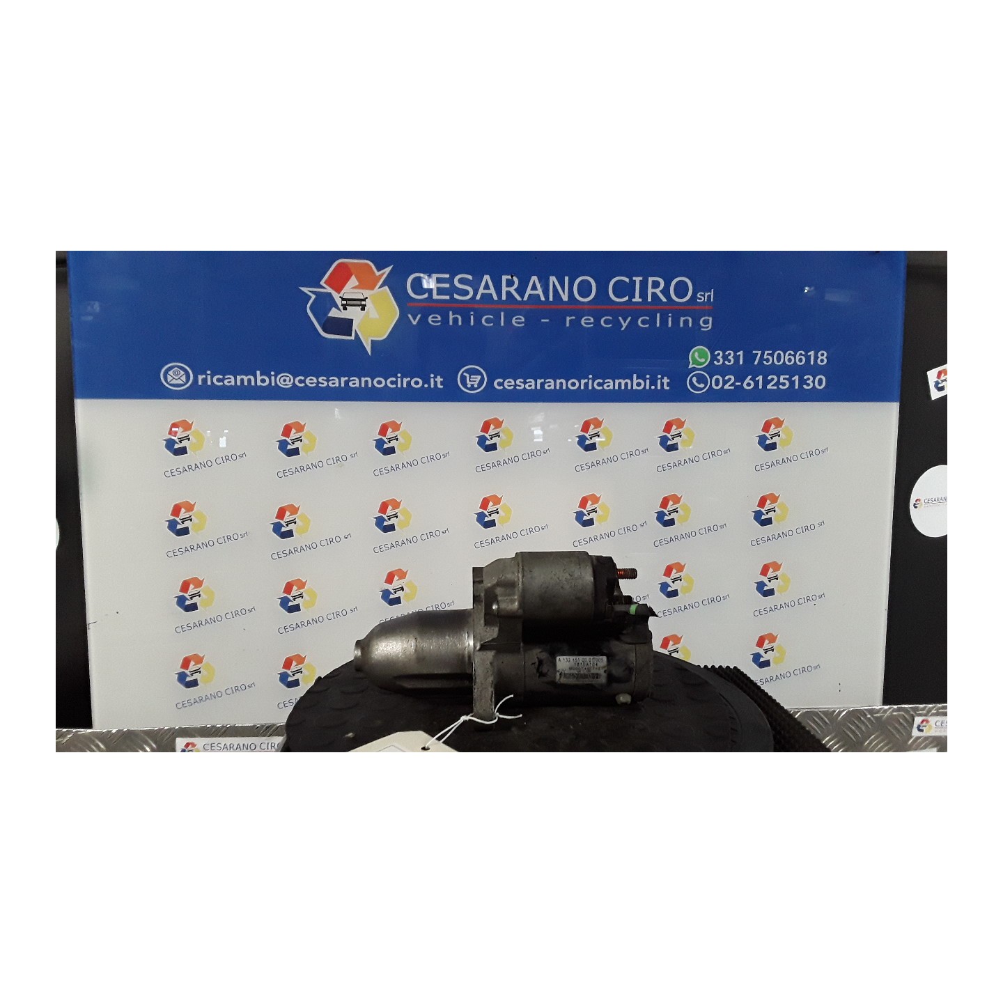 MOTORINO AVVIAMENTO 091 SMART FORTWO (A/C451) (01/07-12/11) 3B21 A1321510001