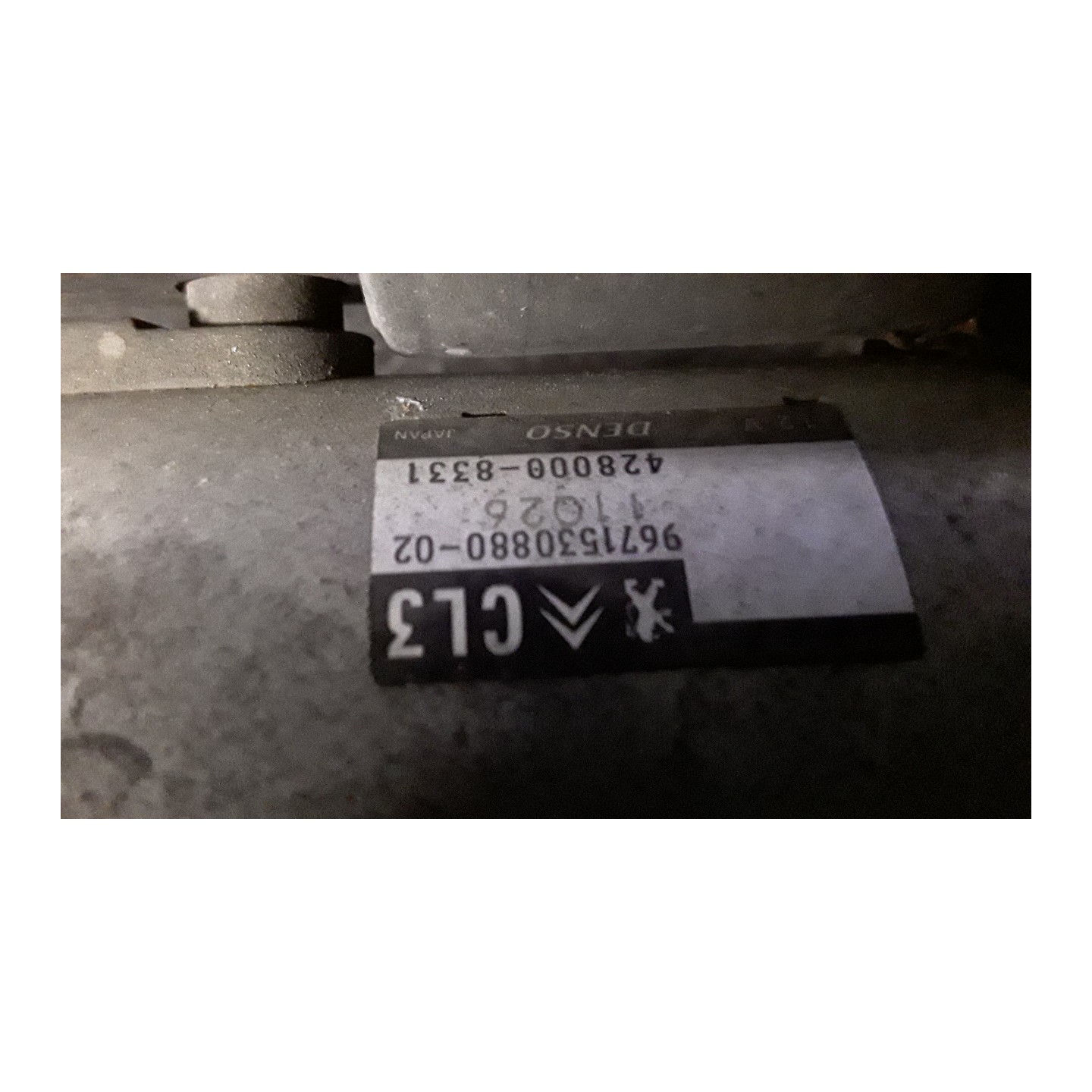 MOTORINO AVVIAMENTO CLASSE 3 DENSO 112 CITROEN C3 2A SERIE (A51) (03/13-) HM01 9688477380