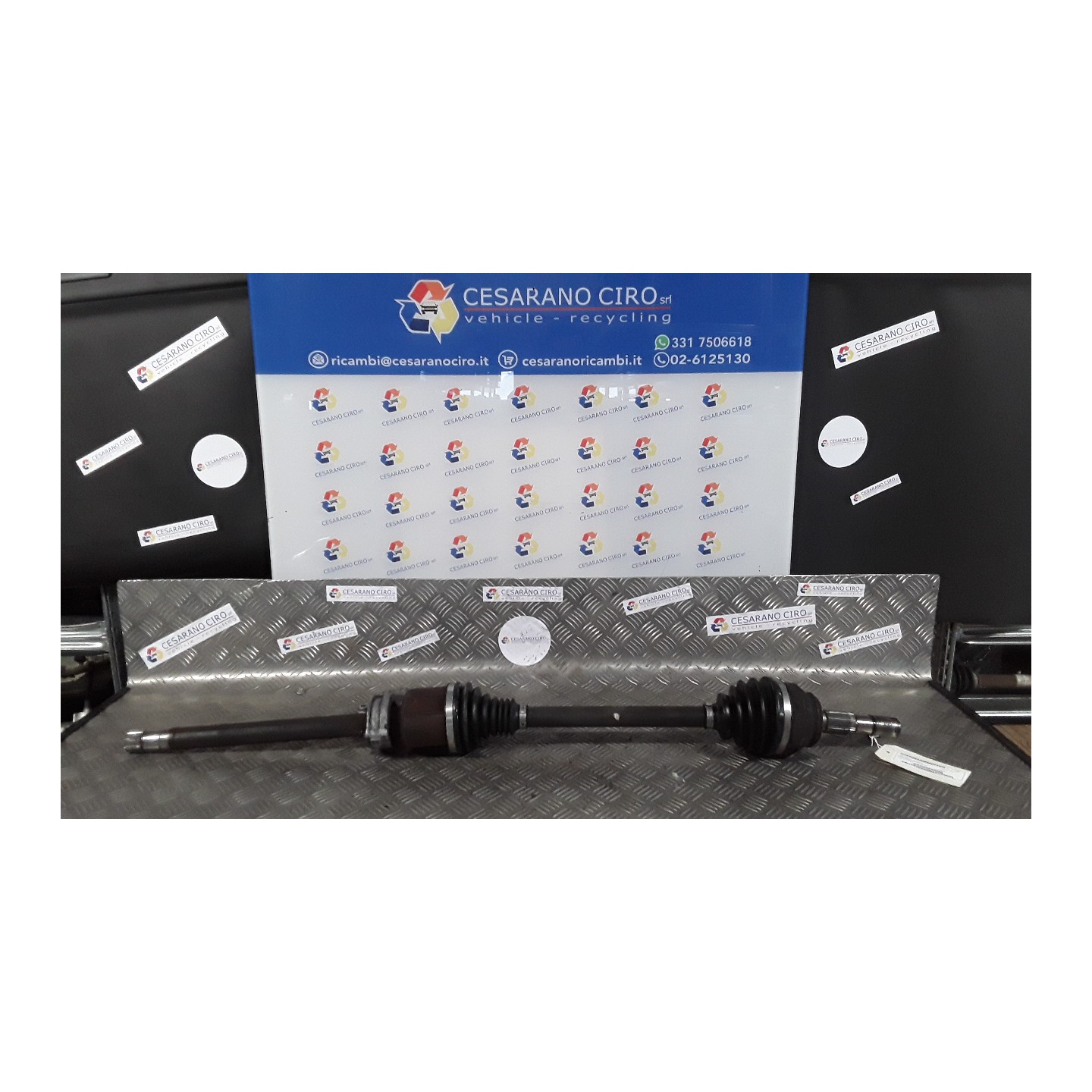 SEMIALBERO ANT. COMPL. DX. 159 FIAT DUCATO FURGONE (4Y) (04/14-07/ F1AE3481D 1369960080