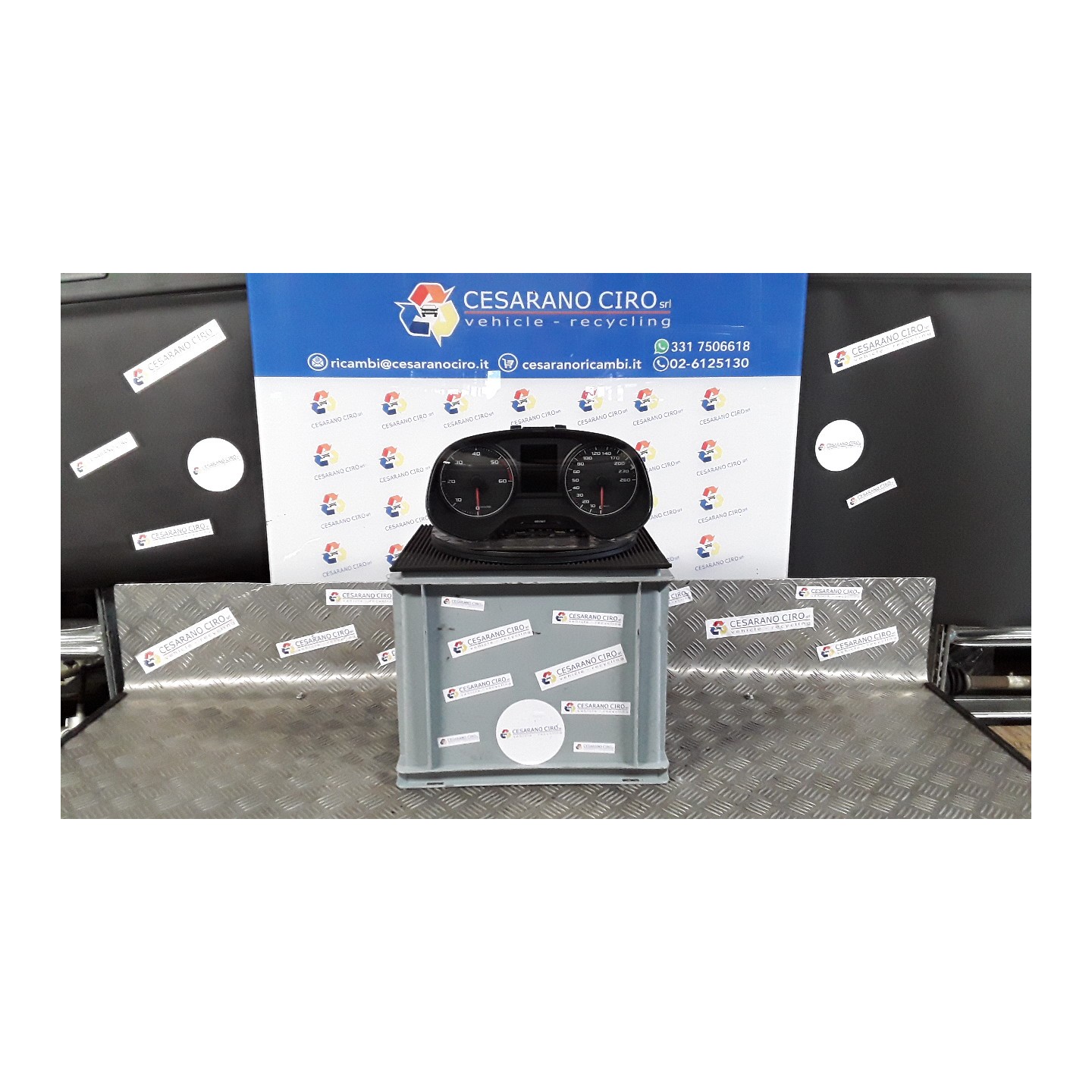 QUADRO STRUMENTI COMPL. MY 2015/COLOUR/260 KMH 070 SEAT LEON (10/12-10/17) CKF 5F0920872A