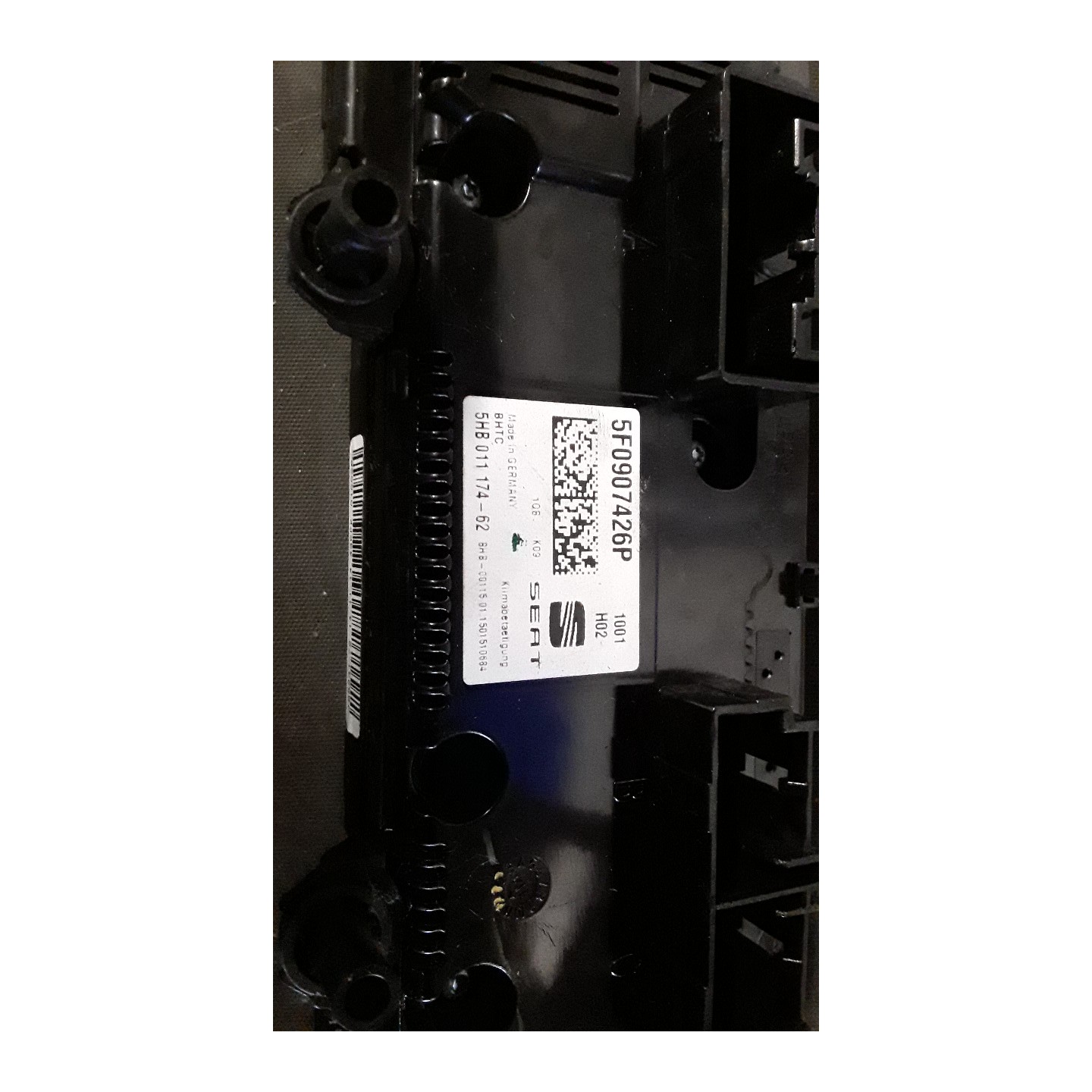BLOCCO COMANDO CLIMATIZZAZIONE REG. MANUALE 138 SEAT LEON (10/12-10/17) CKF 5F0907426ABYMS