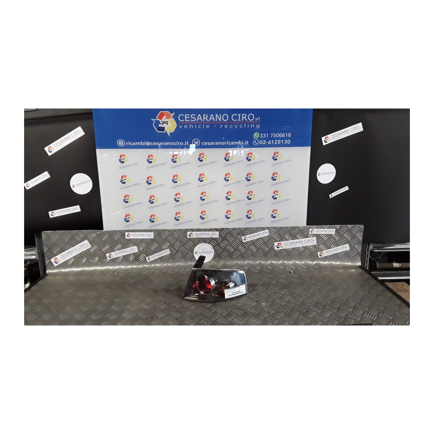 FANALE POST. PARTE EST. DX. 166 SEAT IBIZA (6L) (12/01-08/09) ASZ 6L6945112B