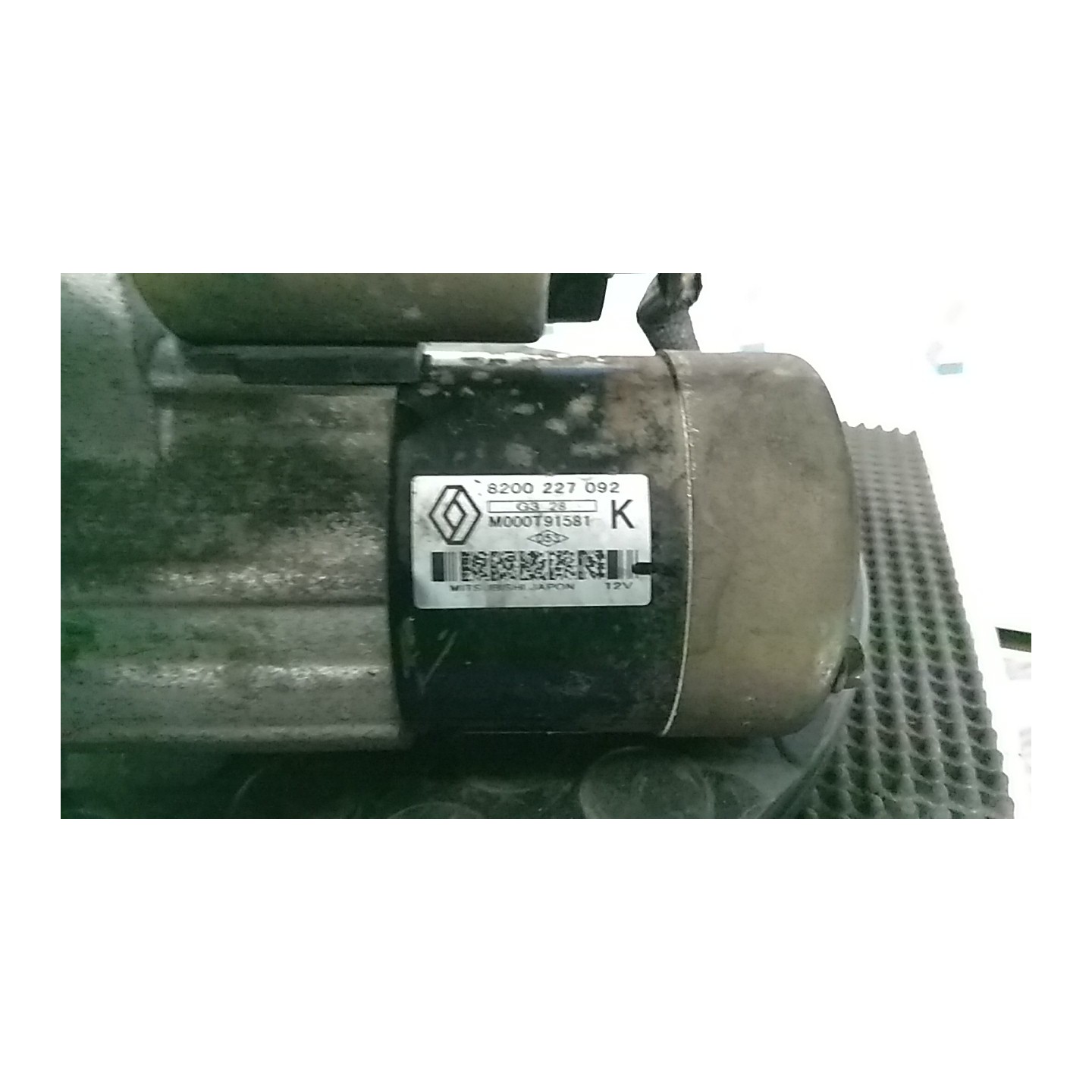 MOTORINO AVVIAMENTO MITSUBISHI 083 RENAULT KANGOO (04/03-03/09) K9KB7 8200584685