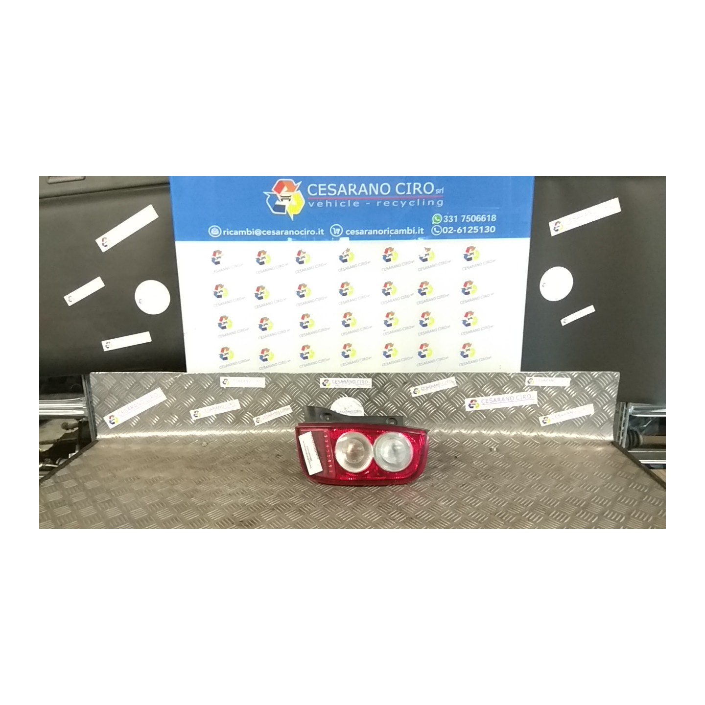 FANALE POST. COMPLETO DX. 192 NISSAN MICRA (K12E) (11/02-05/06) CR12 26550BC500