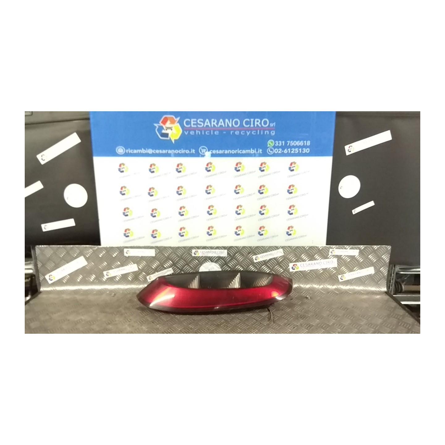 FANALE POST. ROSSO SX. 037 OPEL CORSA (X01) (10/00-06/06) Z12XEP 9196363