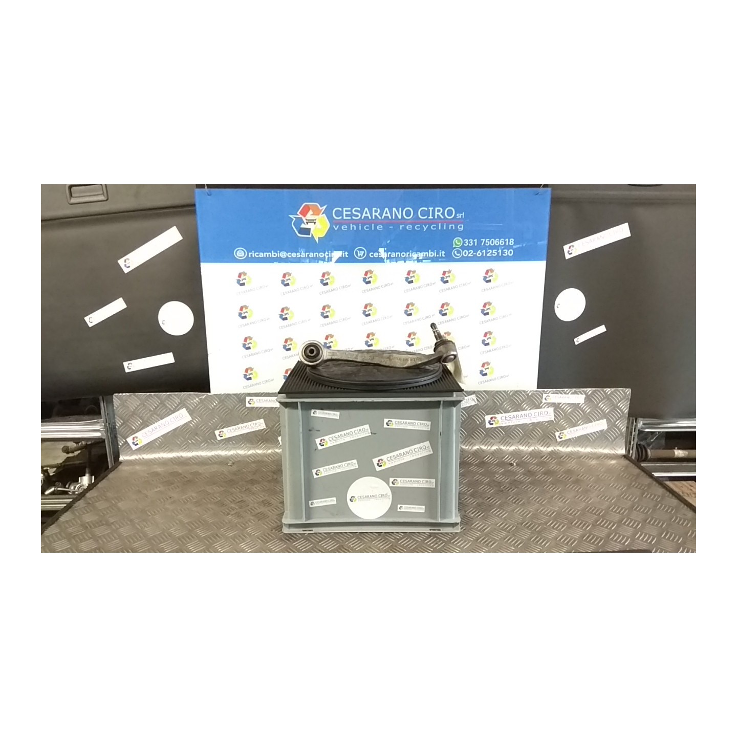 BRACCIO OSCILLANTE ANT. SOSP. ANT. SX. 072 BMW SERIE 5 (E60/E61) (03/07-12/10 N53B30A 31102348047