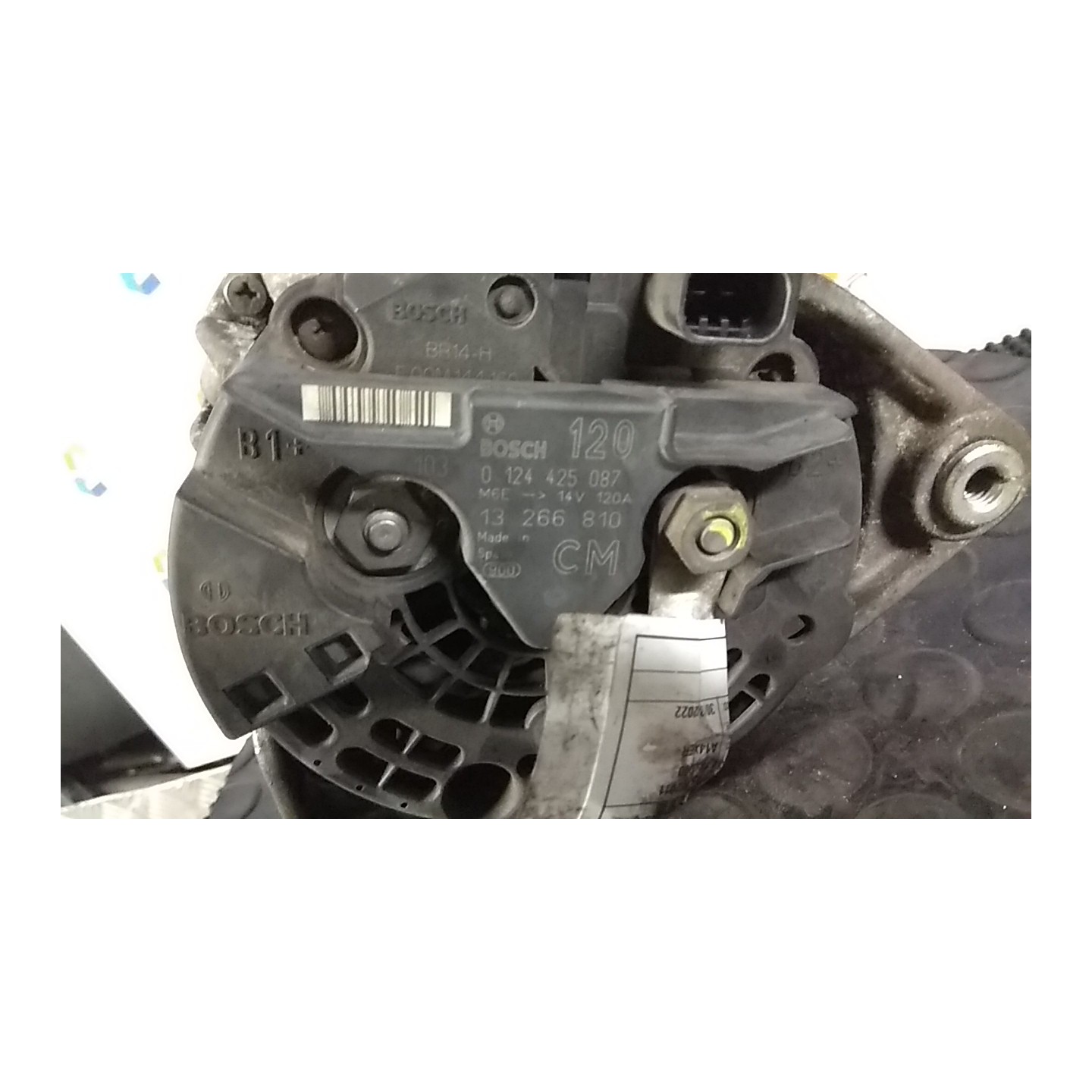 ALTERNATORE 120AMP 086 OPEL CORSA (S07) (01/11-) A14XER 13266810