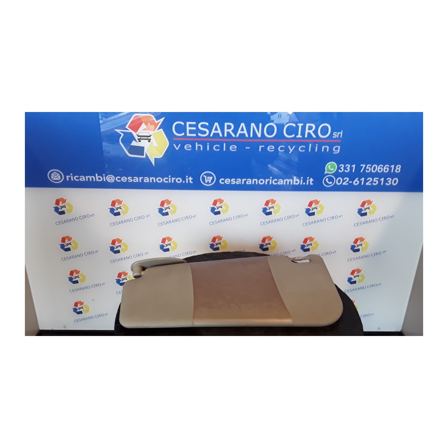 ALETTA PARASOLE PARABREZZA SX. 092 ALFA ROMEO MITO (X6) (06/08-06/11) 955A1000 156083495