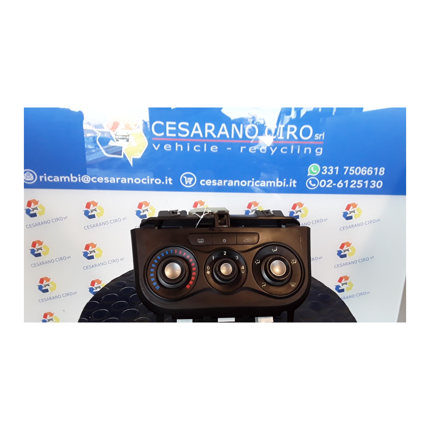 BLOCCO COMANDO CLIMATIZZAZIONE C/A/C 093 ALFA ROMEO MITO (X6) (06/08-06/11) 955A1000 156083331