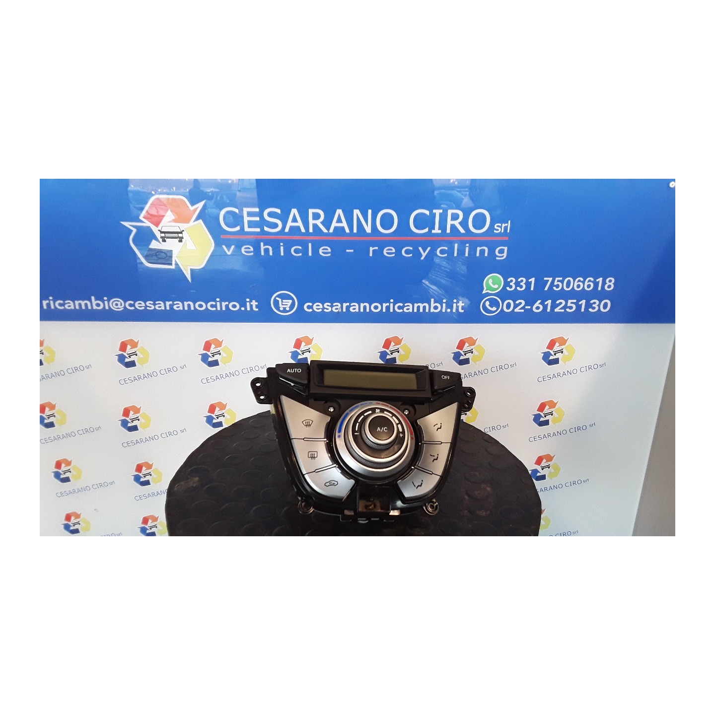 BLOCCO COMANDO CLIMATIZZAZIONE ISG 111 HYUNDAI IX20 (10/10-) D4FB 972501K0504X