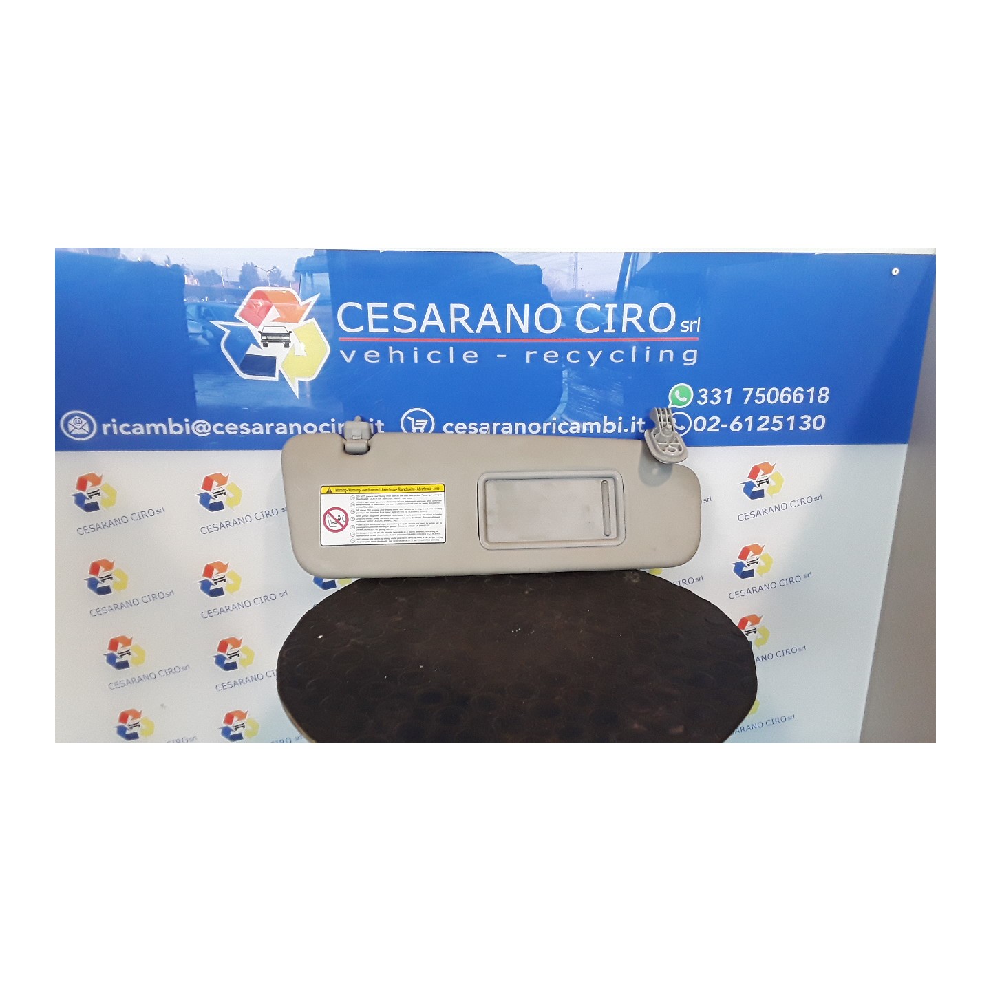 ALETTA PARASOLE PARABREZZA DX. 113 HYUNDAI IX20 (10/10-) D4FB 852201P000ED