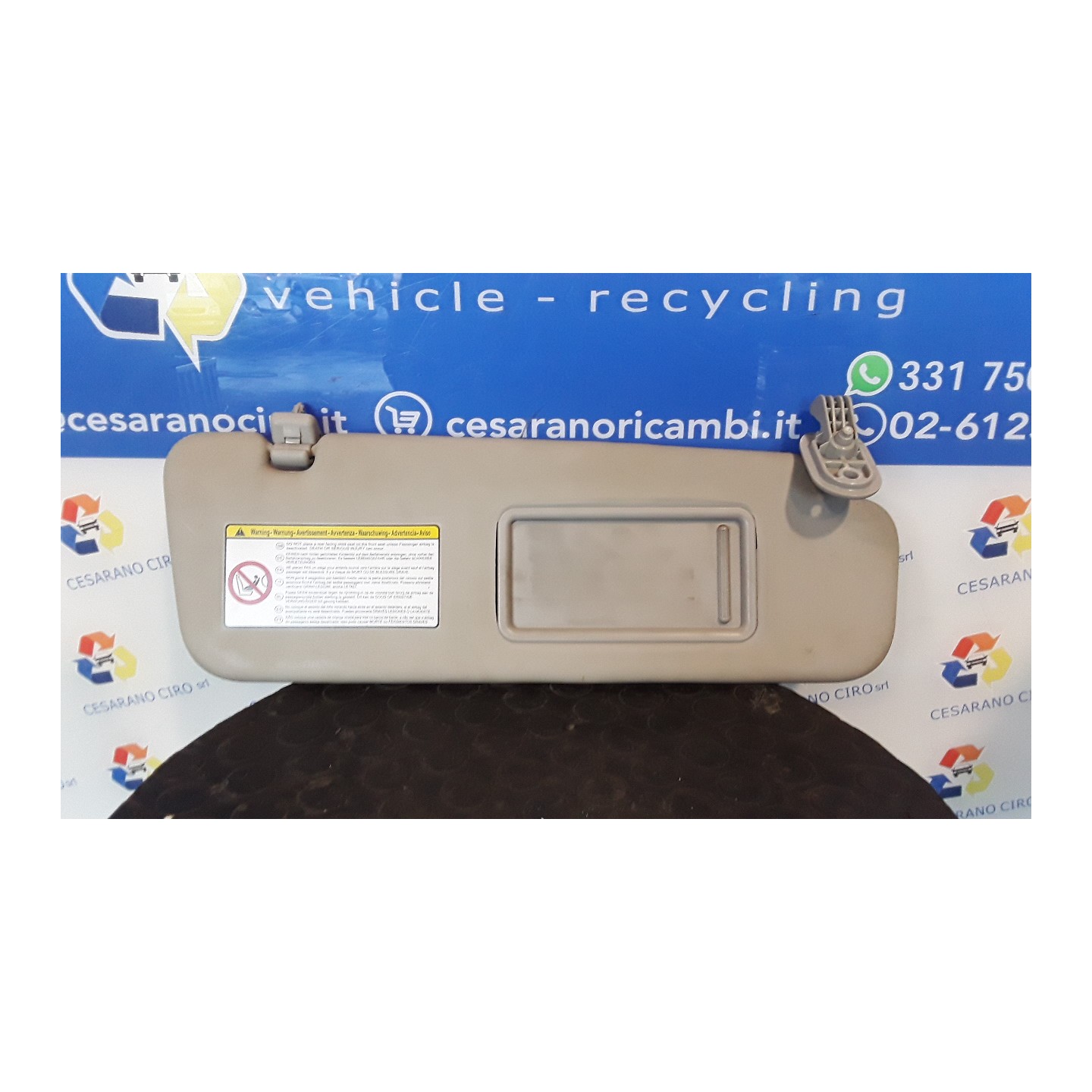 ALETTA PARASOLE PARABREZZA DX. 113 HYUNDAI IX20 (10/10-) D4FB 852201P000ED