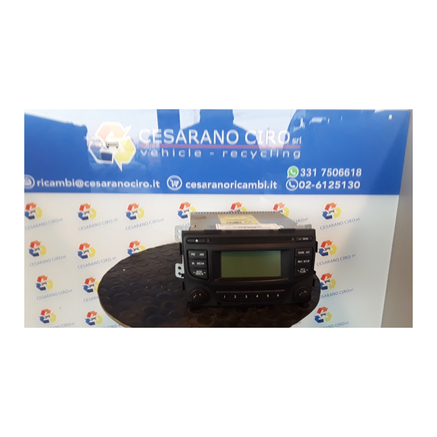 AUTORADIO 116 HYUNDAI IX20 (10/10-) D4FB 961601K0504X