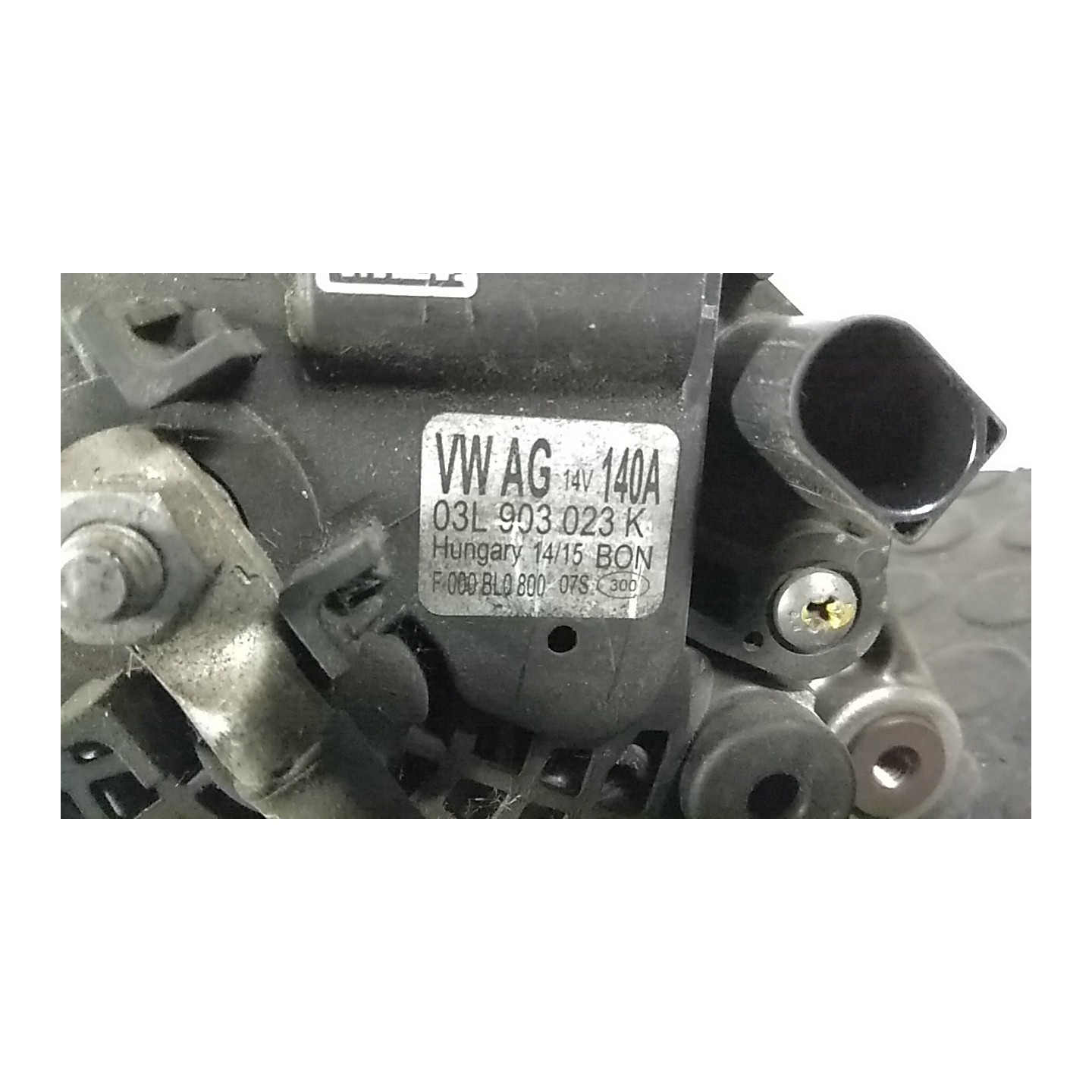 ALTERNATORE BOSCH 140AMP ROTAZ. 128 SEAT LEON (10/12-10/17) CKF 03L903023KX