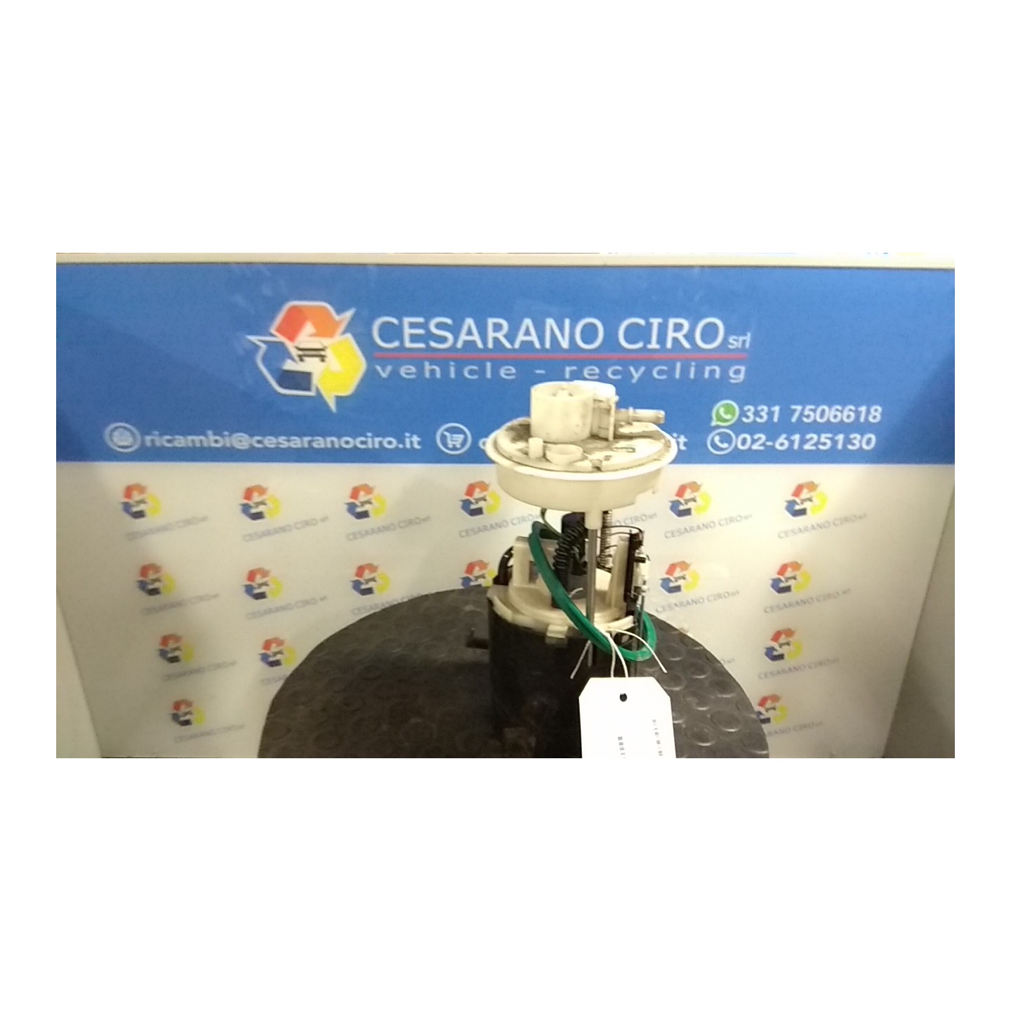 POMPA CARBURANTE C/TRASDUTTORE (GALLEGGIANTE) 360 FIAT SEICENTO (1E) (02/98-07/05) 187A1000 51709818