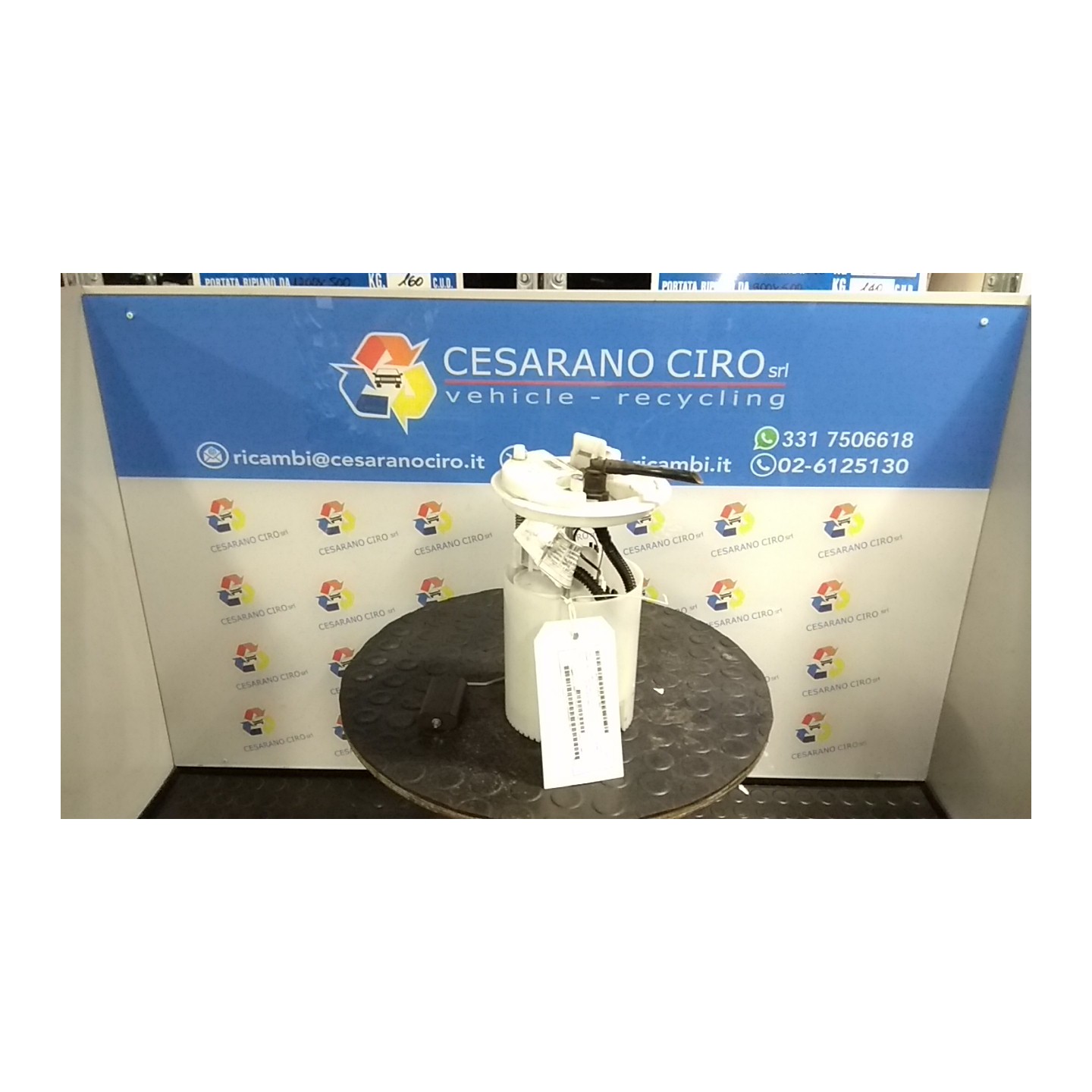 POMPA CARBURANTE C/TRASDUTTORE (GALLEGGIANTE) 373 ALFA ROMEO MITO (QZ) (03/11-05/13) 955A9000 51868774