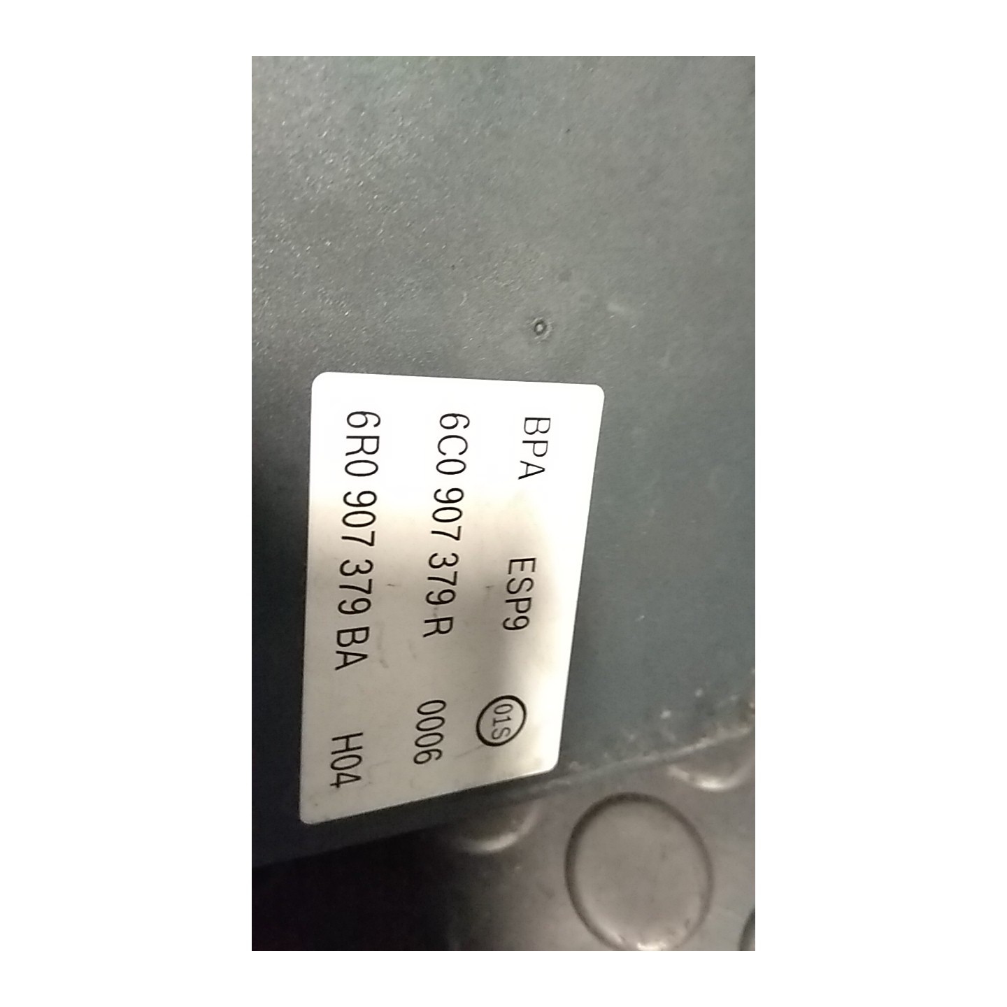 AGGREGATO ABS 012 SKODA FABIA (NJ) (07/18-) CHYE 6C0614517RBEF