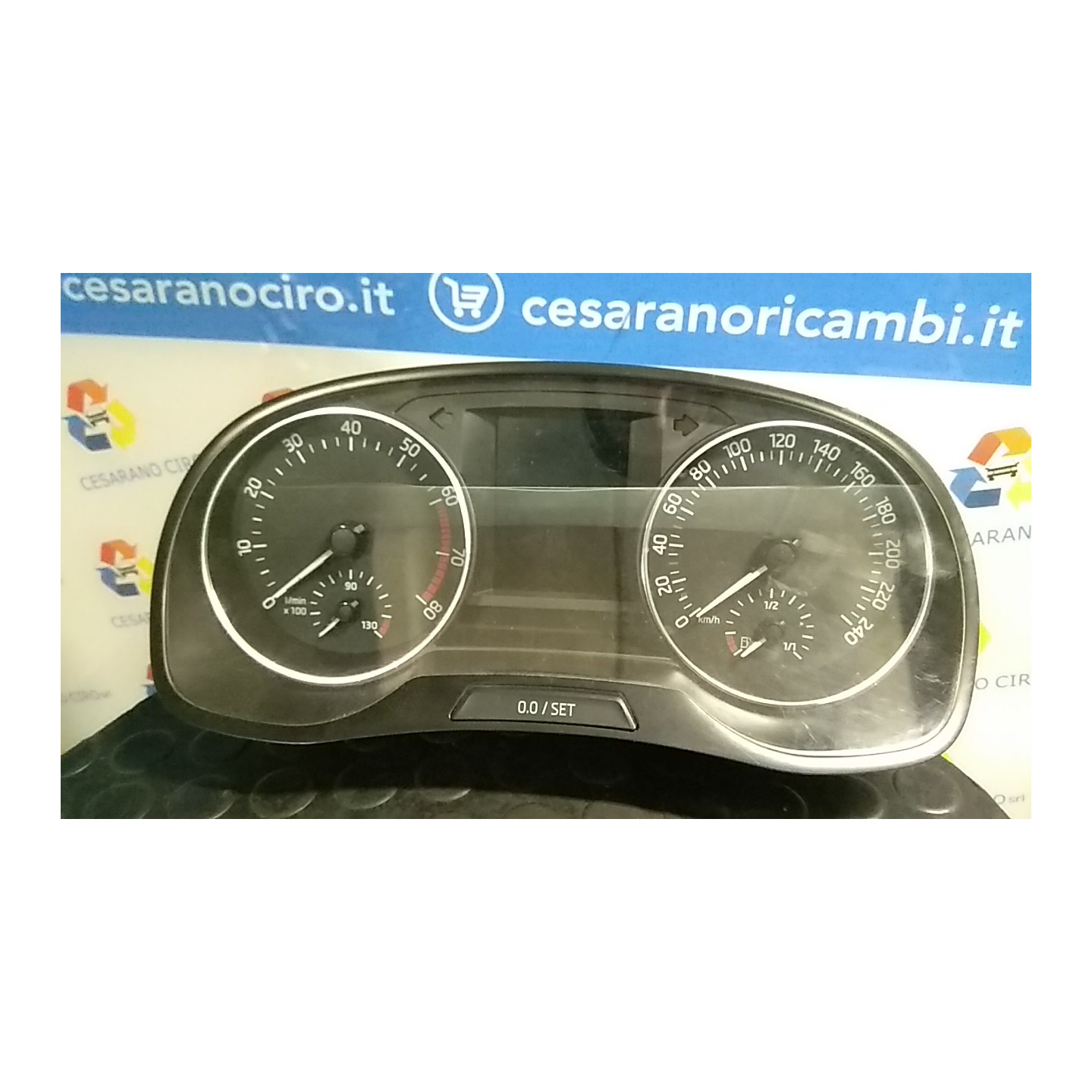 QUADRO STRUMENTI COMPL. P/DISPLAY MEDIUM 017 SKODA FABIA (NJ) (07/18-) CHYE 6V0920740D