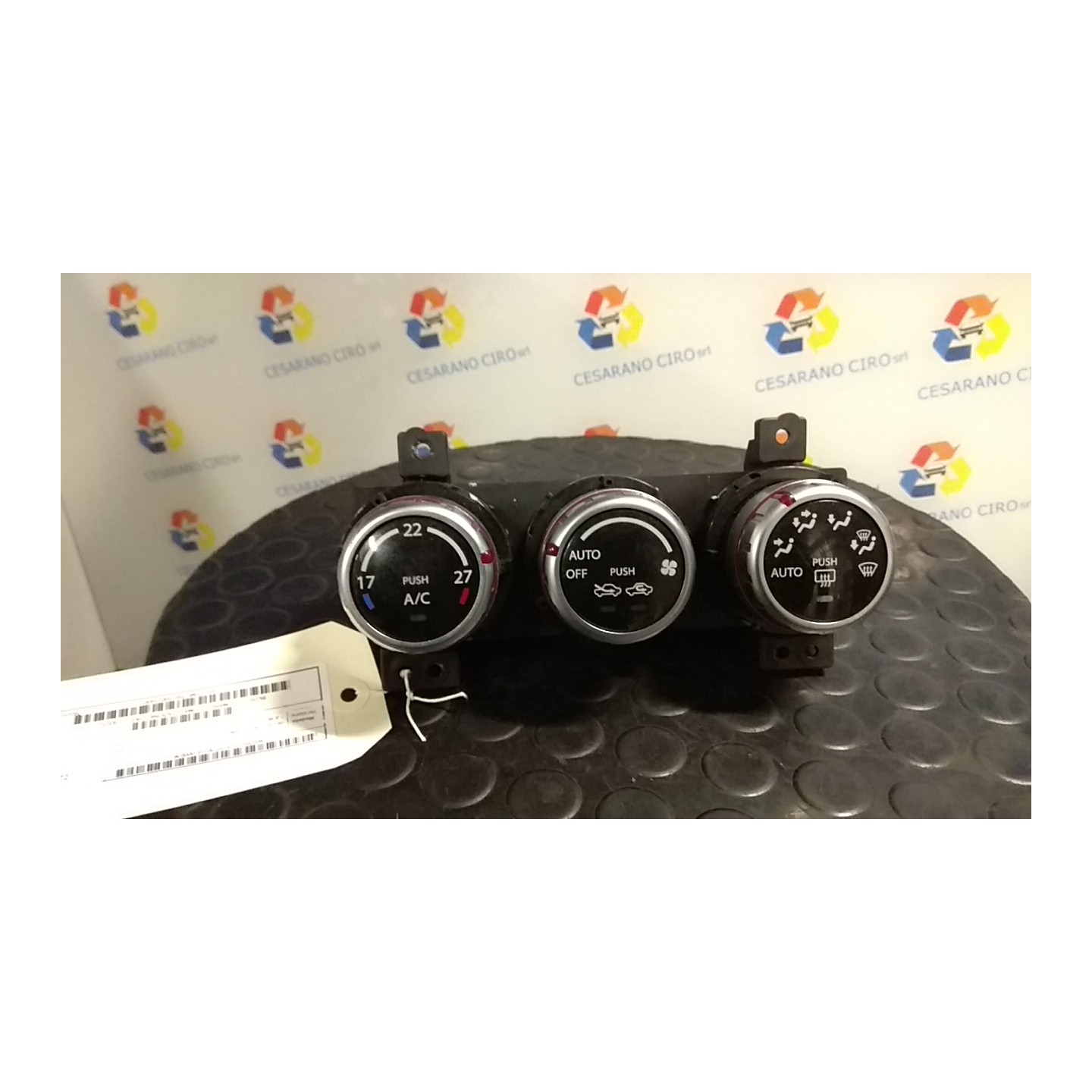BLOCCO COMANDO CLIMATIZZAZIONE C/A/C 036 FIAT SEDICI (3B) (02/06-11/11) D19AA 71743212
