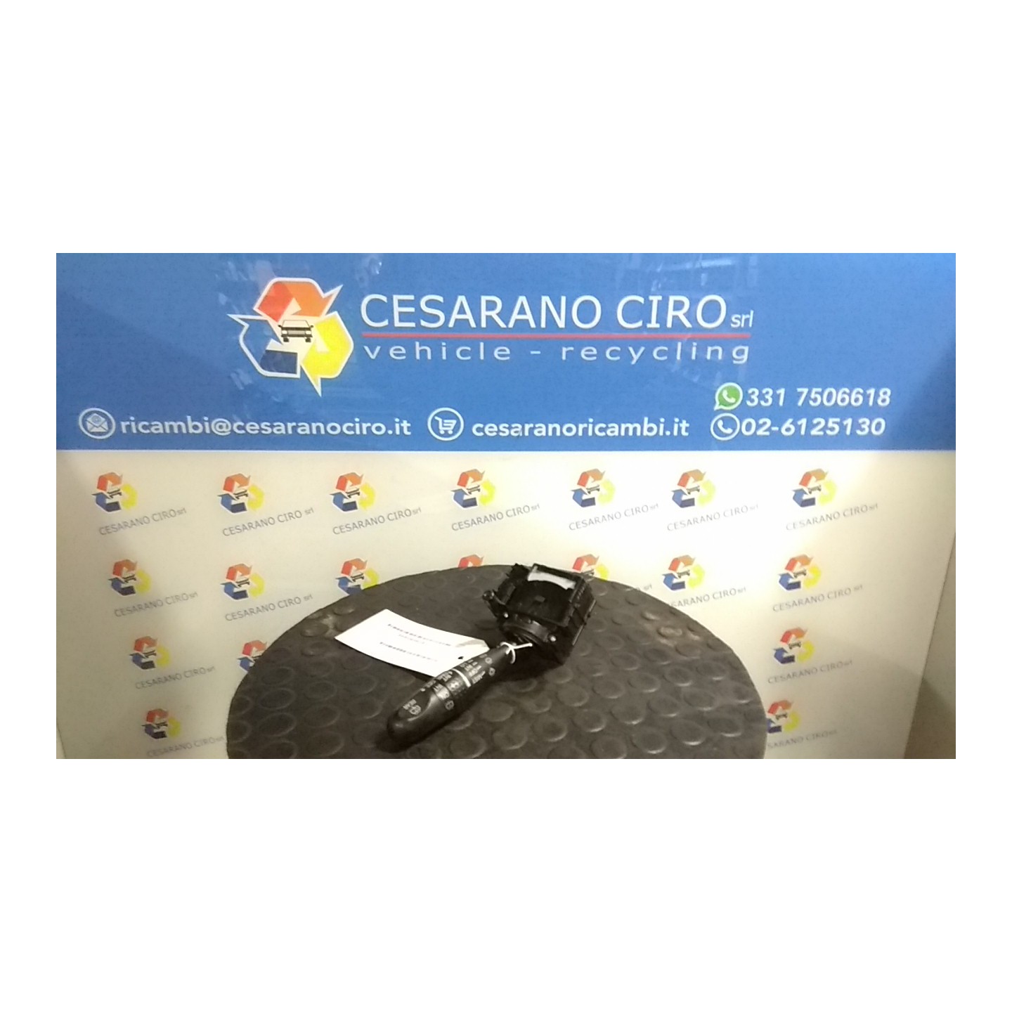 BLOCCO COMANDI TERGICRISTALLI 039 FIAT SEDICI (3B) (02/06-11/11) D19AA 71750104