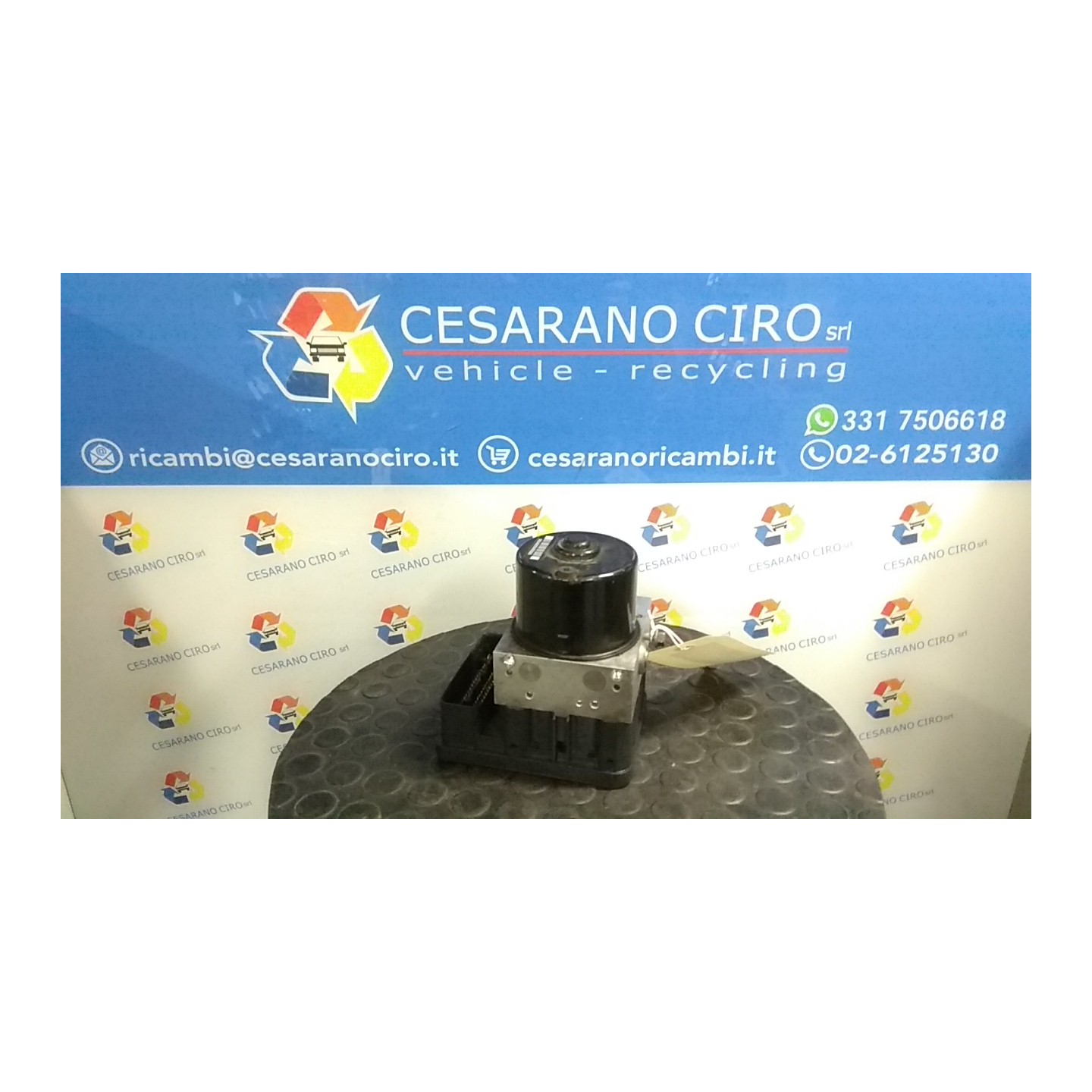 AGGREGATO ABS DA TELECODIFICARE ABS 060 PEUGEOT 207 (04/06-06/09) 8FS 4541FX