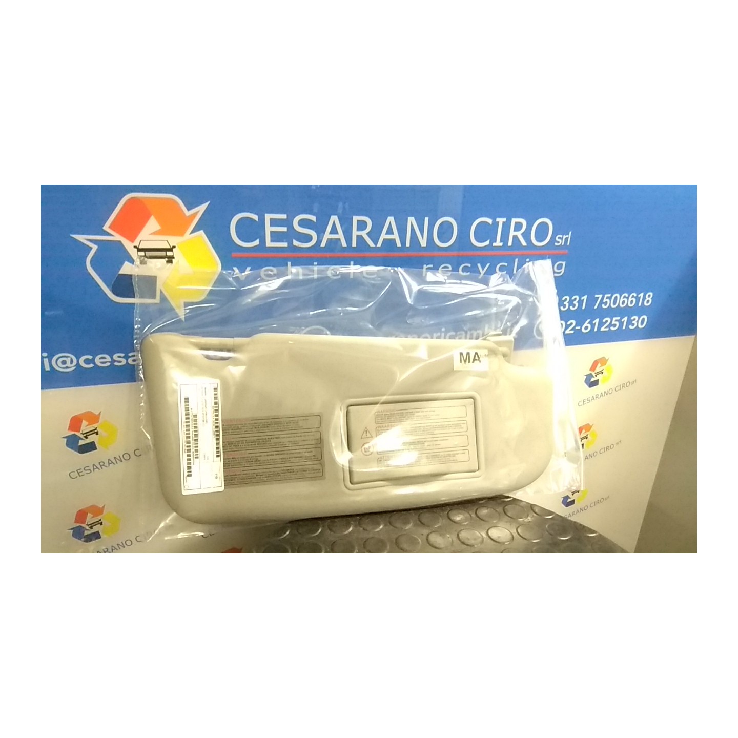 ALETTA PARASOLE PARABREZZA DX. 074 NISSAN QASHQAI (J10E/JJ10E) (02/07-12 K9K 96400BR10A