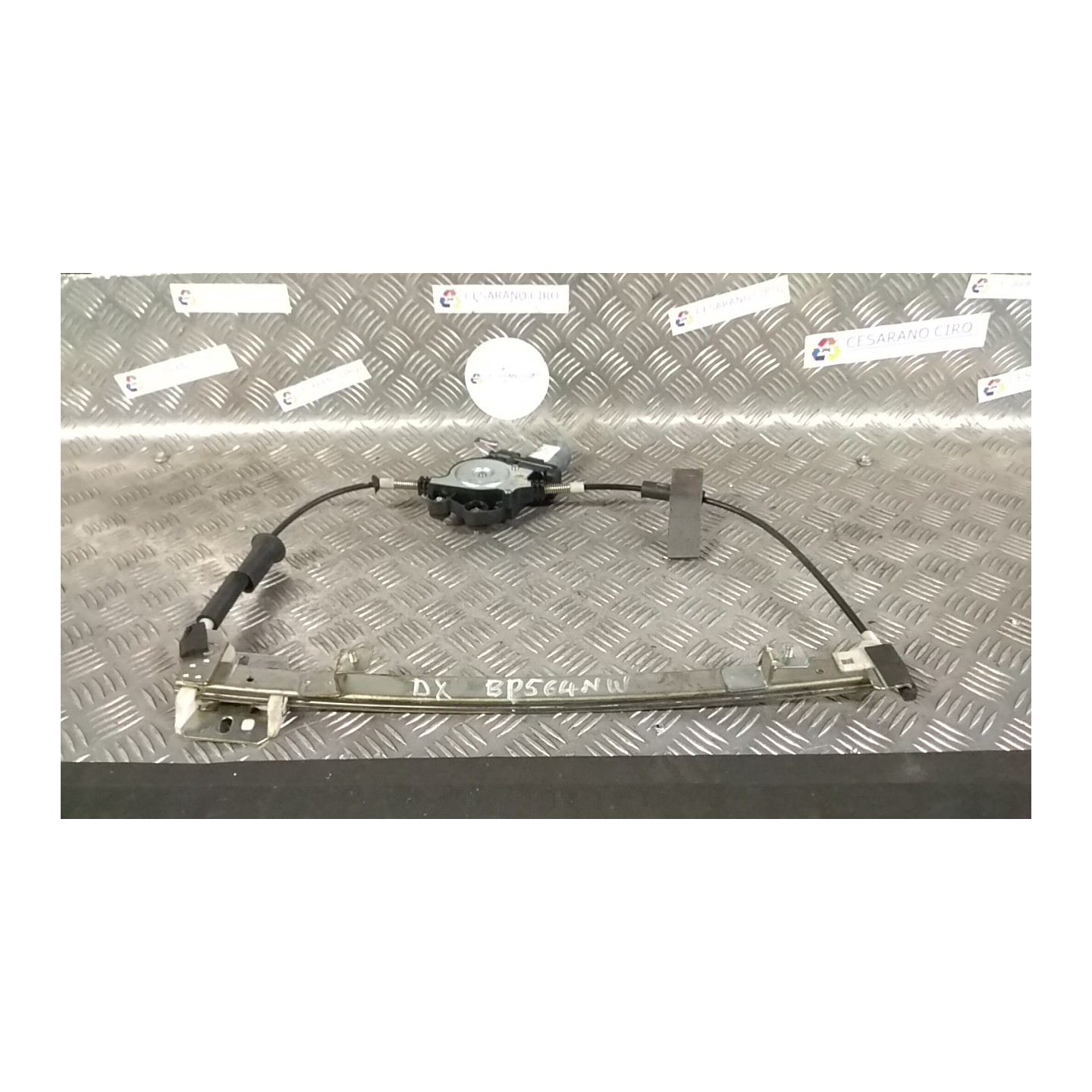 ALZACRISTALLO ELETTR. PORTA ANT. CON MOTORINO DX. 218 FIAT SEICENTO (1E) (02/98-07/05) 187A1000 46512241