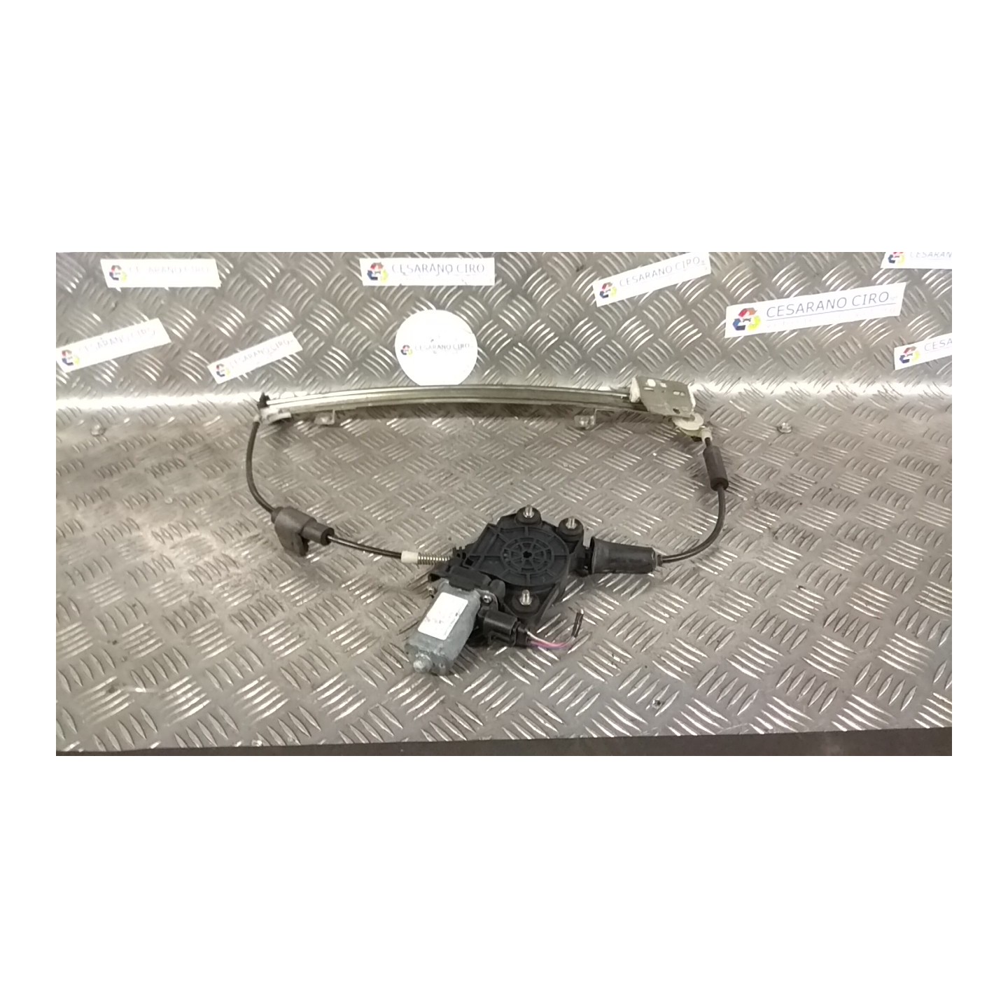 ALZACRISTALLO ELETTR. PORTA ANT. CON MOTORINO SX. 219 FIAT SEICENTO (1E) (02/98-07/05) 187A1000 46512304