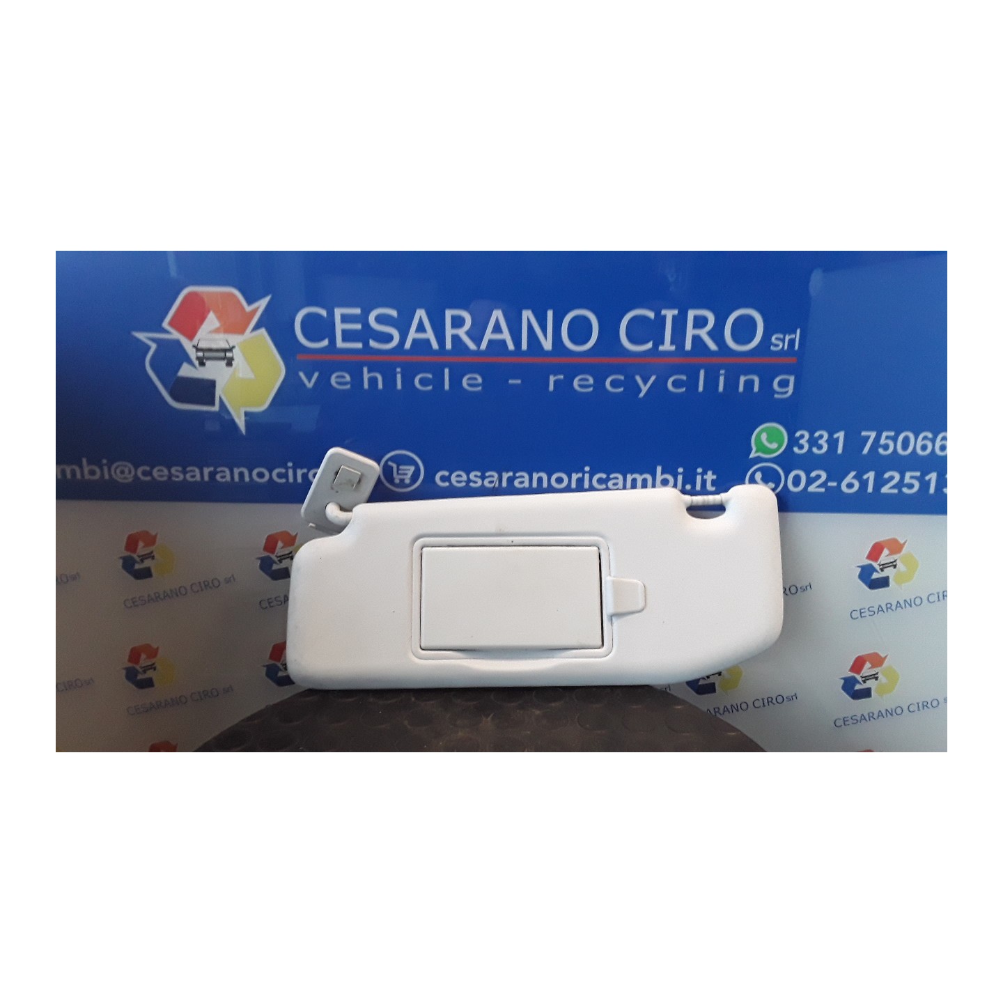 ALETTA PARASOLE PARABREZZA OCCULTABILE SX. 032 PEUGEOT 208 (01/12-11/15) HM01 16125932PR