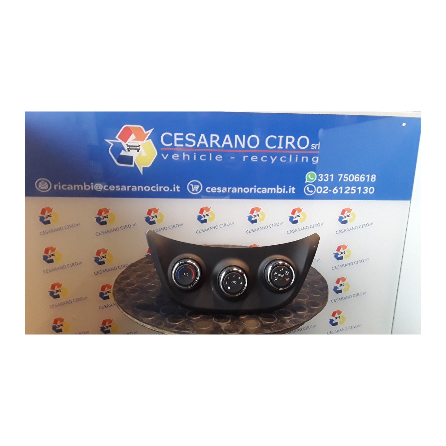 BLOCCO COMANDO CLIMATIZZAZIONE P/CLIMATIZZATORE 061 OPEL KARL (04/15-05/19) B10XEOPTL5Q 42340704