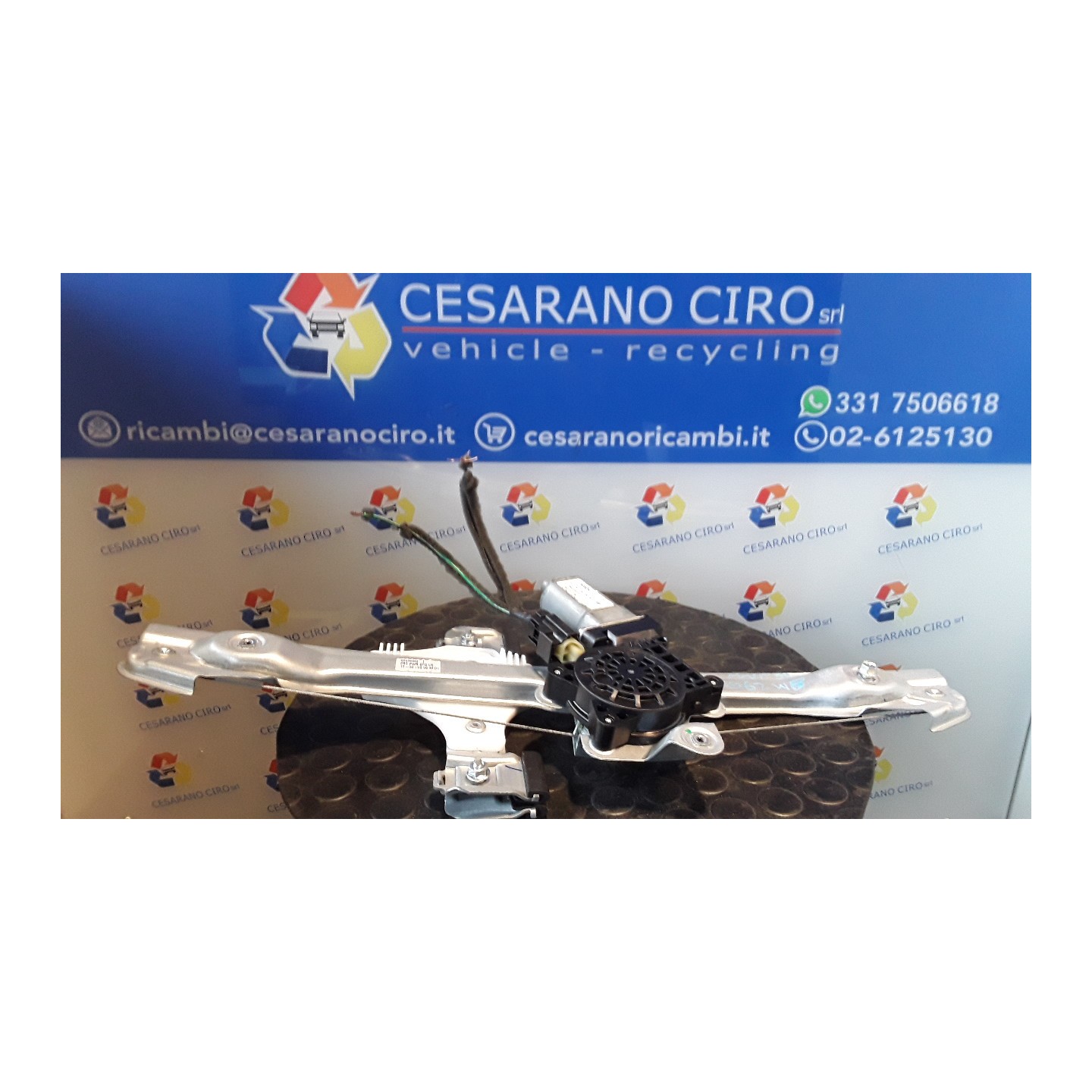 ALZACRISTALLO ELETTR. PORTA ANT. SX. 065 OPEL KARL (04/15-05/19) B10XEOPTL5Q 95137311