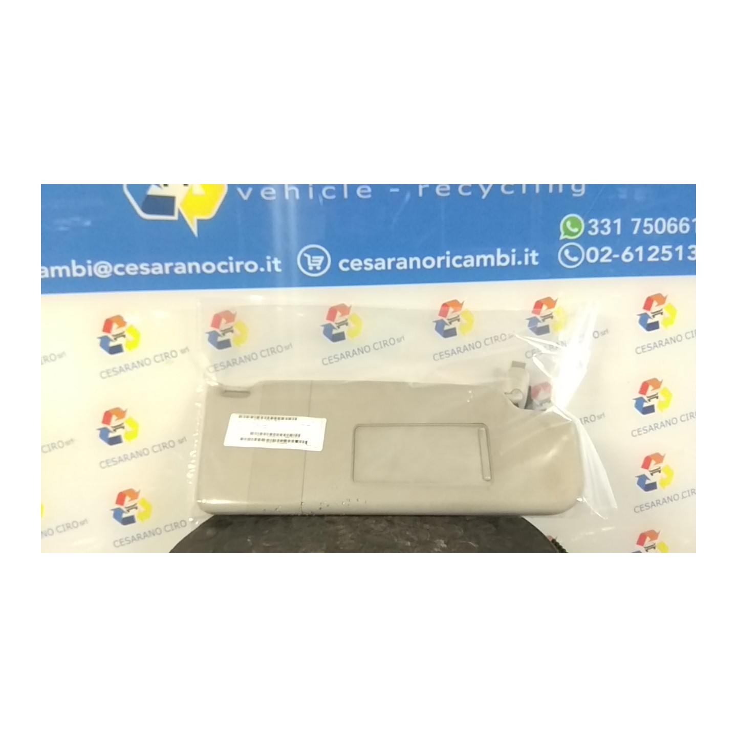 ALETTA PARASOLE PARABREZZA DX. 142 VOLKSWAGEN GOLF (1J) (09/97-03/06) AZD 3B0857552AK2F4