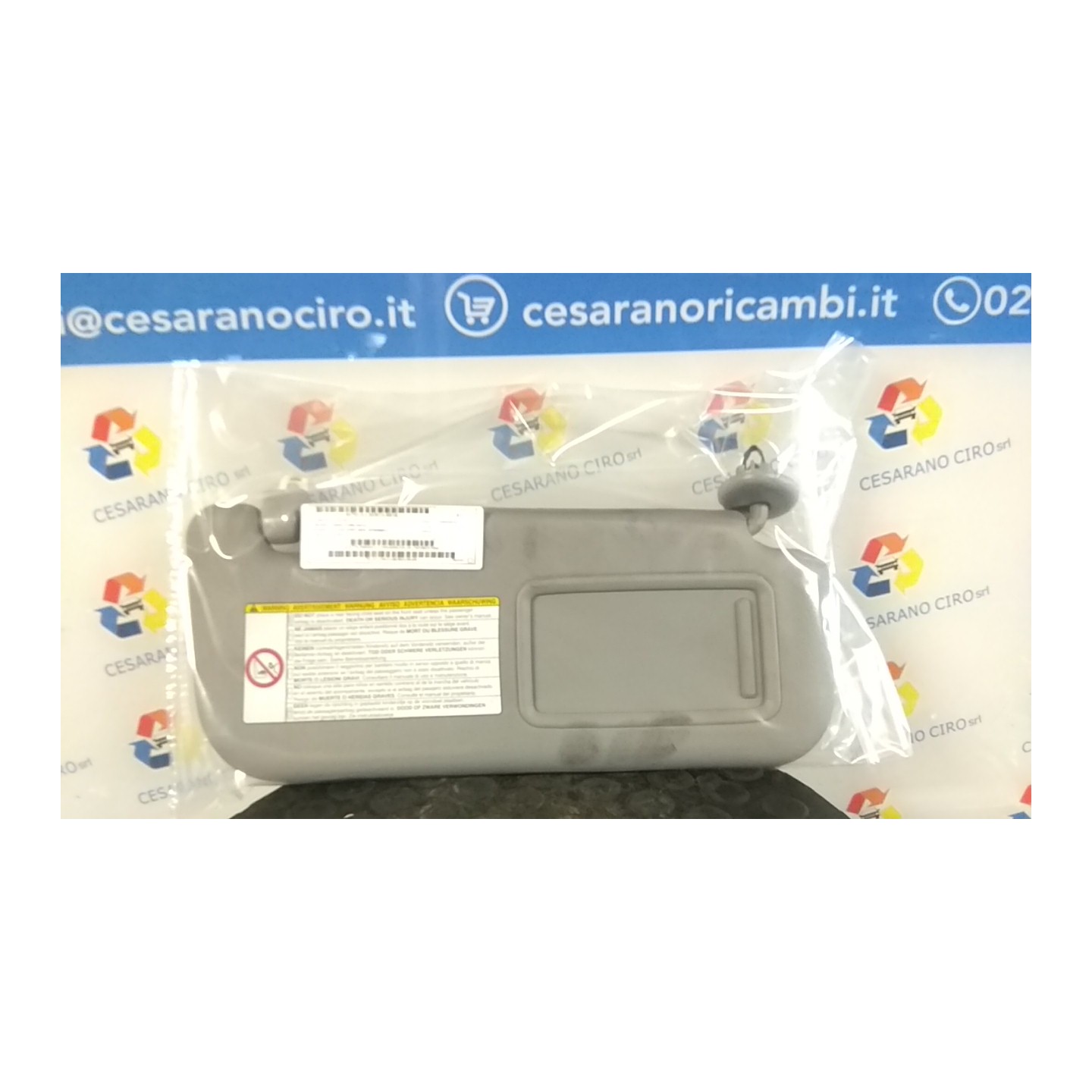 ALETTA PARASOLE PARABREZZA DX. 146 TOYOTA YARIS (11/05-02/12) 1KRFE 743100D270B0