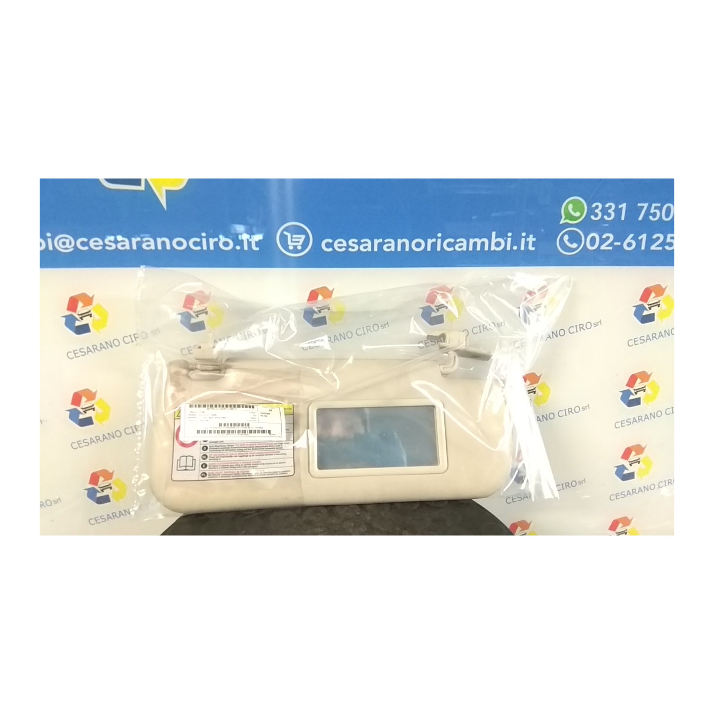 ALETTA PARASOLE PARABREZZA TITANIUM DX. 147 FORD KA (CCU) (10/08-) 169A1000 1570922