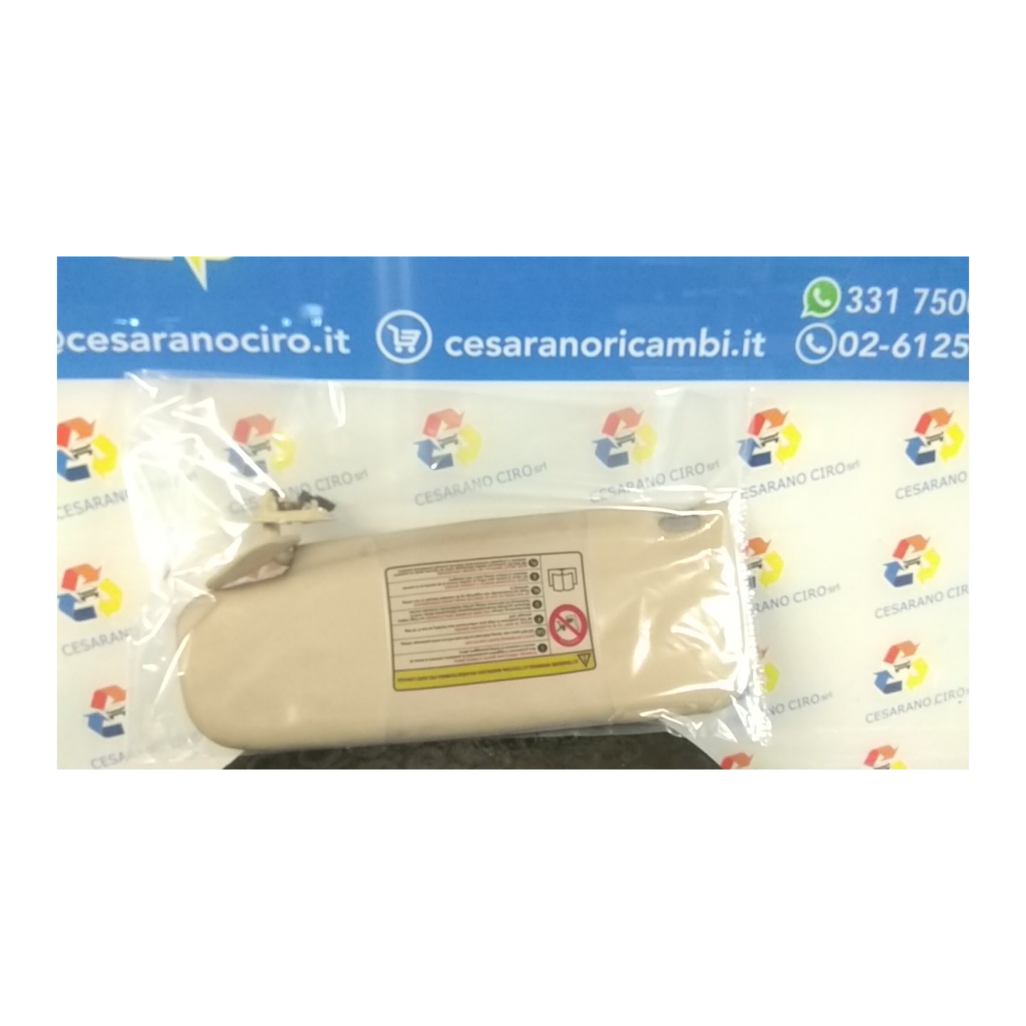 ALETTA PARASOLE PARABREZZA DX. 155 ALFA ROMEO 159 (X3/X9) (07/05-06/13) 939A2000 156072890
