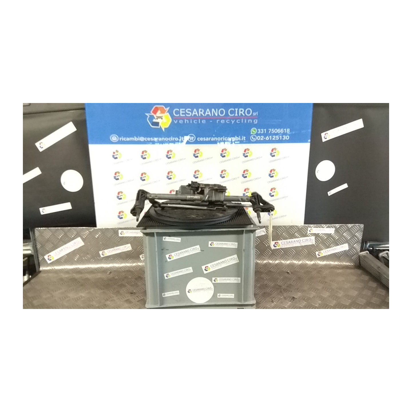 MECCANISMO TERGIPARABREZZA CON MOTORINO 261 SEAT LEON (10/12-10/17) CKF 5F1955023B