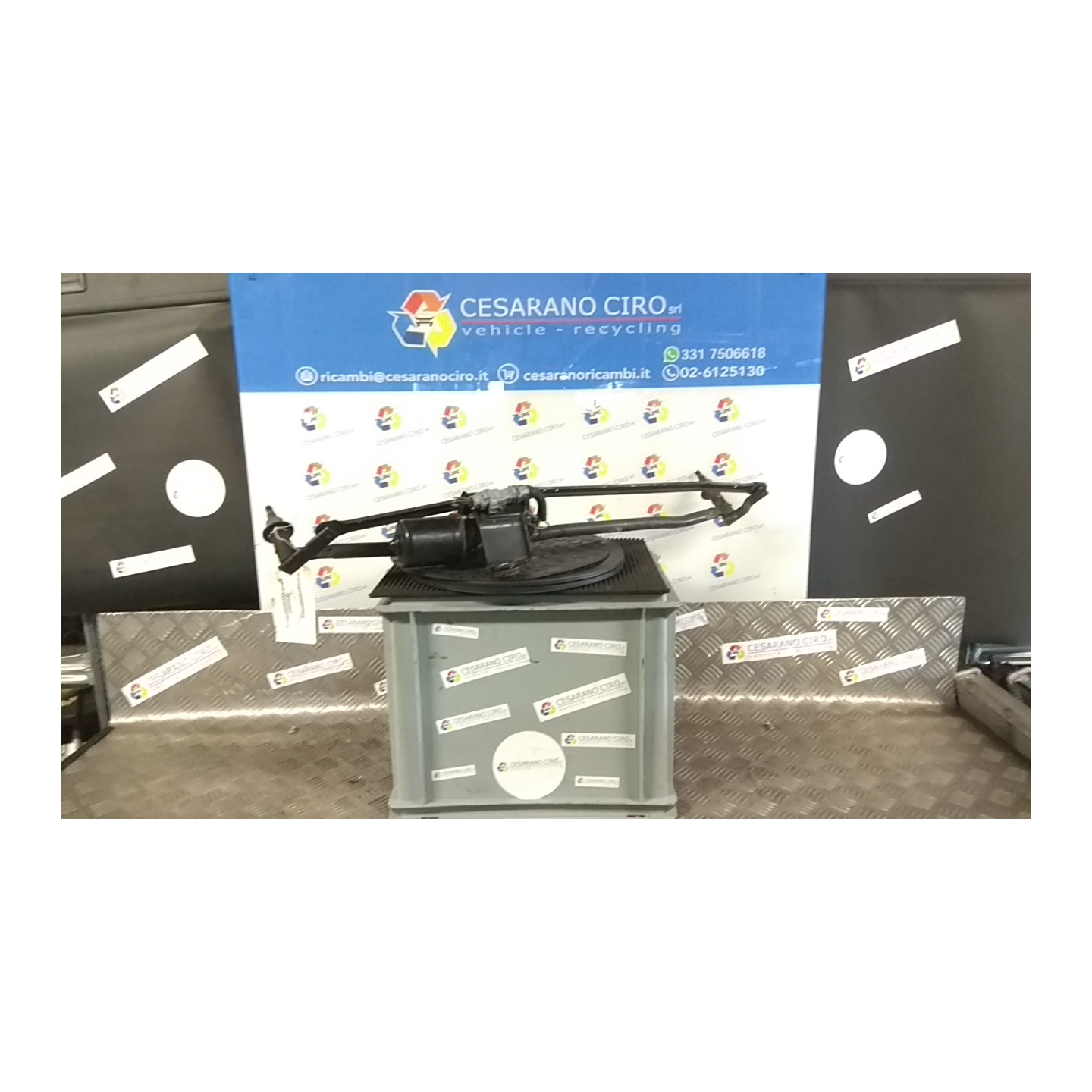 MECCANISMO TERGIPARABREZZA 273 OPEL MOVANO (X70) (10/06-06/10) G9UA6 9121051
