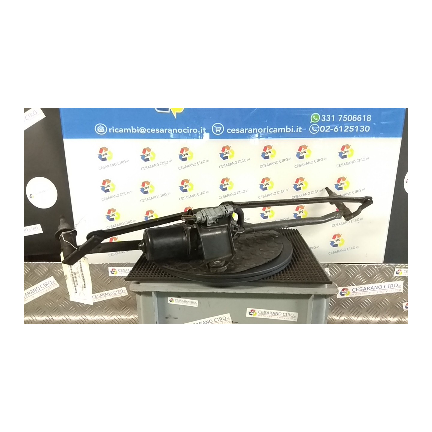 MECCANISMO TERGIPARABREZZA 273 OPEL MOVANO (X70) (10/06-06/10) G9UA6 9121051